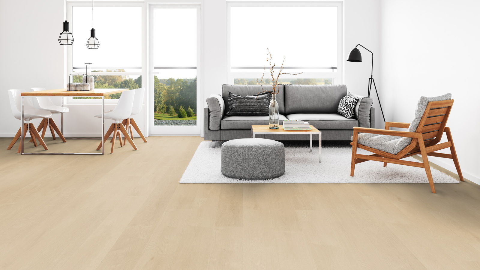 Tarkett Rigid Klick-Designboden iD Evolution Rigid Home Chatillon Oak Light Beige