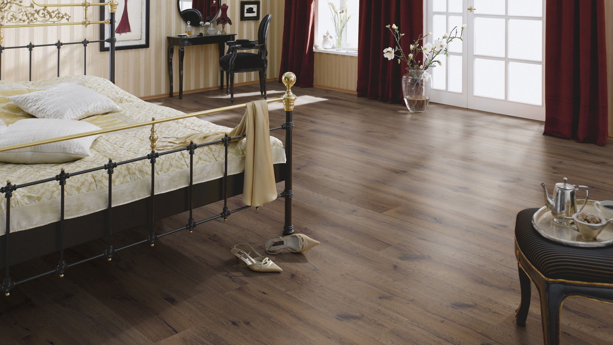 Milieubild Luxuriöses Schlafzimmer - Bennett & Jones Parkett London Calling Oak No.28 Camden Market Milieubild Luxuriöses Schlafzimmer - Bennett & Jones 1148011014