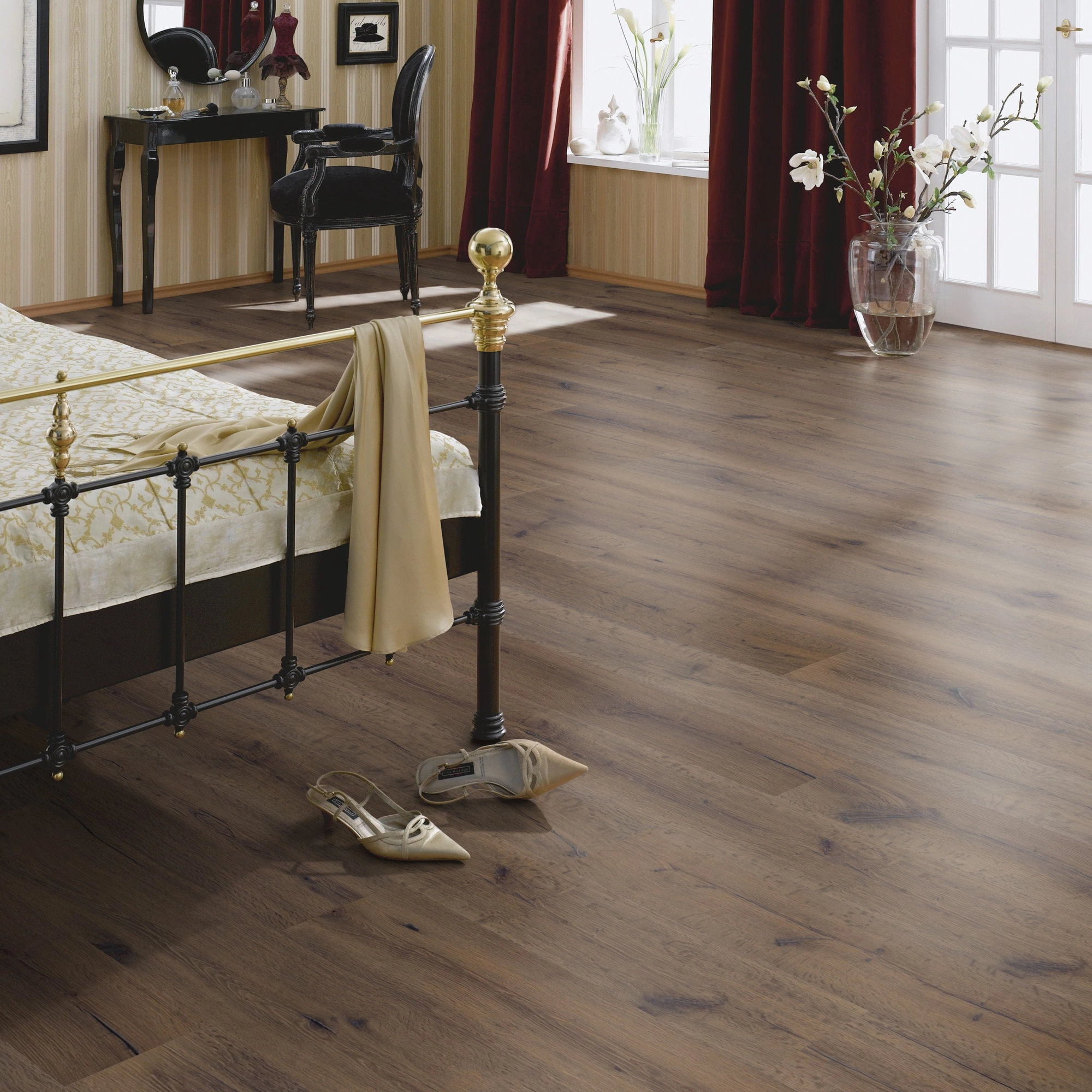 Milieubild Luxuriöses Schlafzimmer - Bennett & Jones Parkett London Calling Oak No.28 Camden Market Milieubild Luxuriöses Schlafzimmer - Bennett & Jones 1148011014