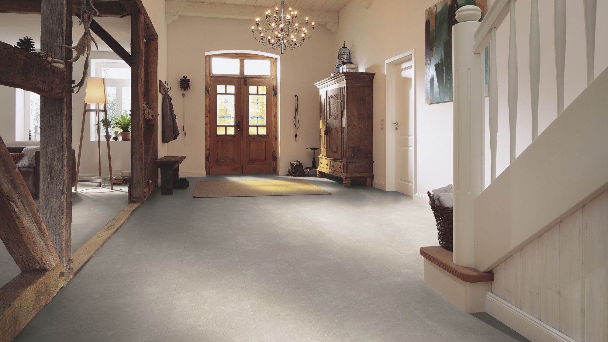 Milieubild Eingangsbereich mit Flur im Landhaus-Stil - MEISTER 600003-0857398-07138