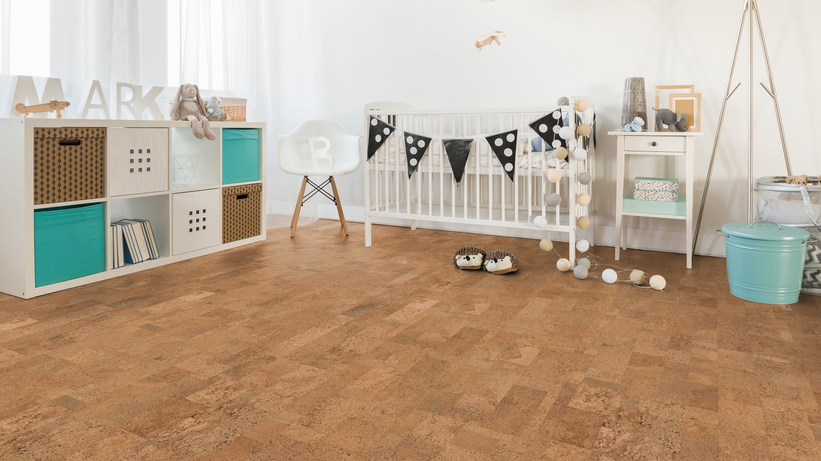 Milieubild Kinderzimmer mit weißer Krippe - Wicanders Wise 80002236