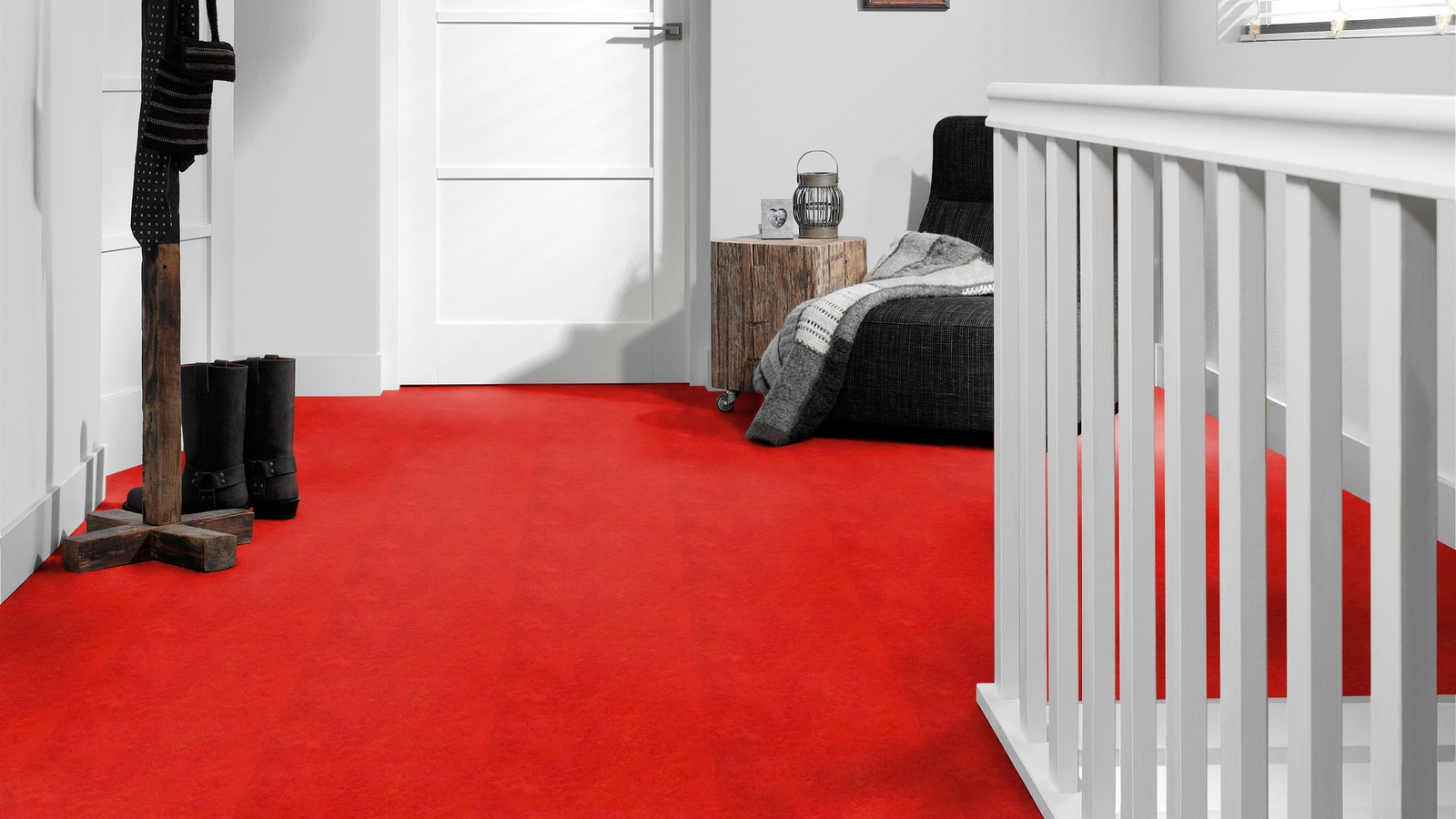 Milieubild Flur mit Treppenlauf - Forbo Flooring 176489