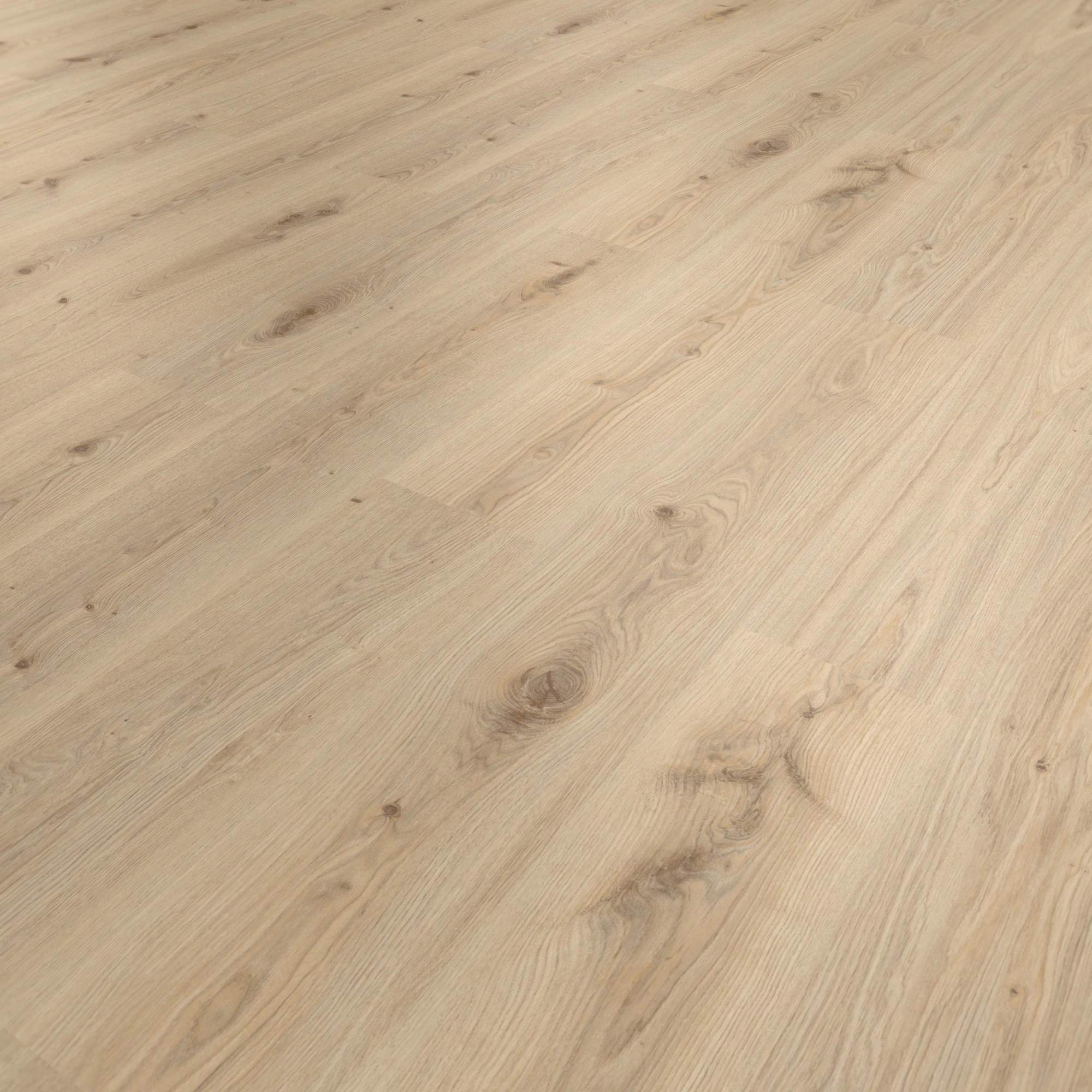 Perspektivische Ansicht - Tarkett Rigid Klick-Vinyl Essence Rigid 30 Primary Oak Natural Perspektivische Ansicht - Tarkett 260032004