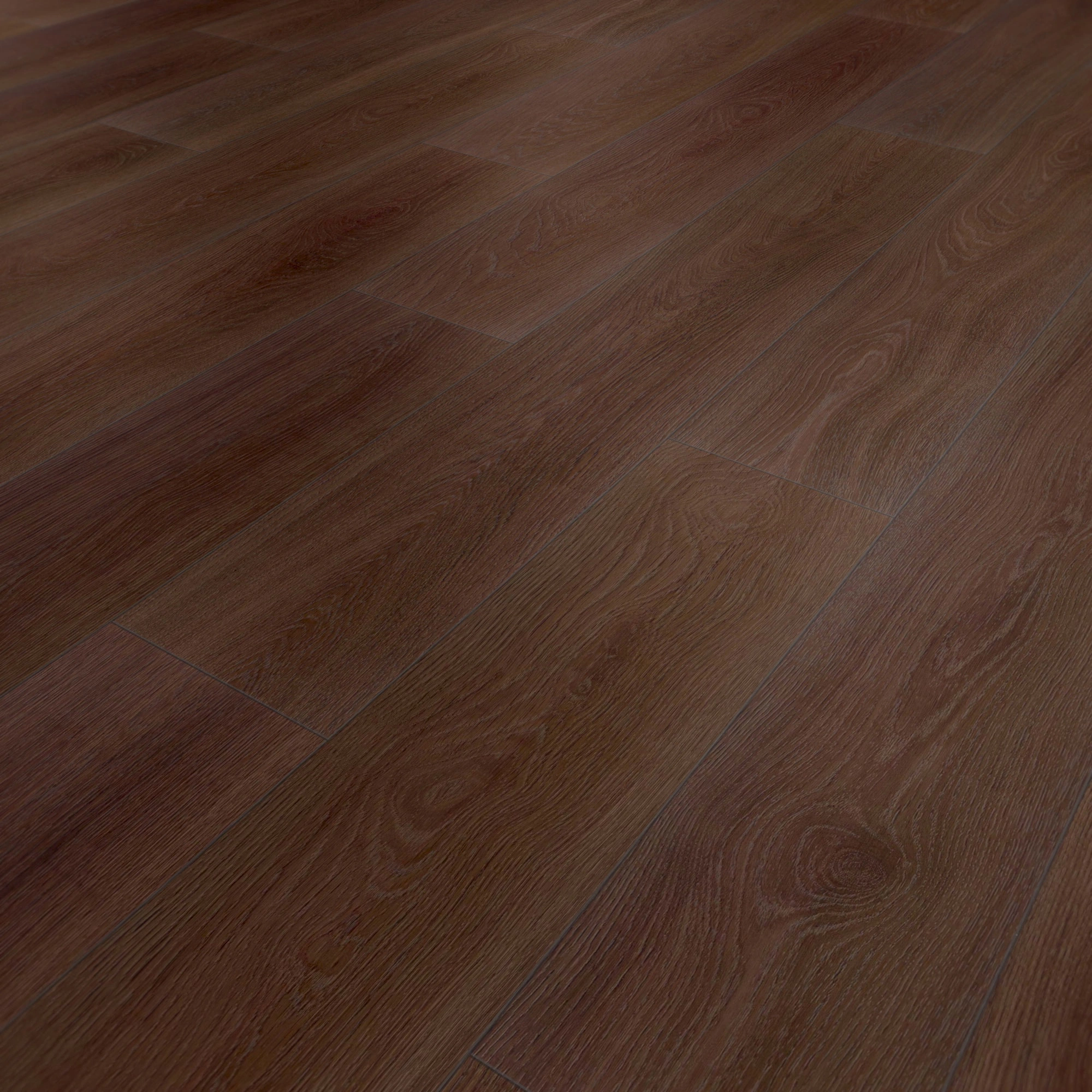 Perspektivische Ansicht - wineo Klebe-Bioboden PURLINE wineo 1000 wood XL Calm Oak Mocca Perspektivische Ansicht - wineo PL307R