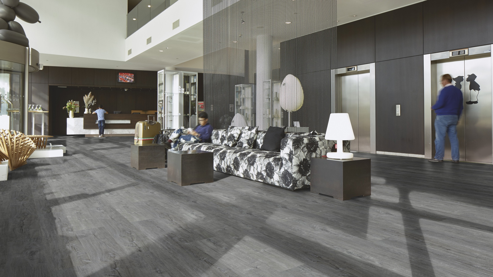 Milieubild Hotellobby mit Rezeption - Forbo Flooring 217626
