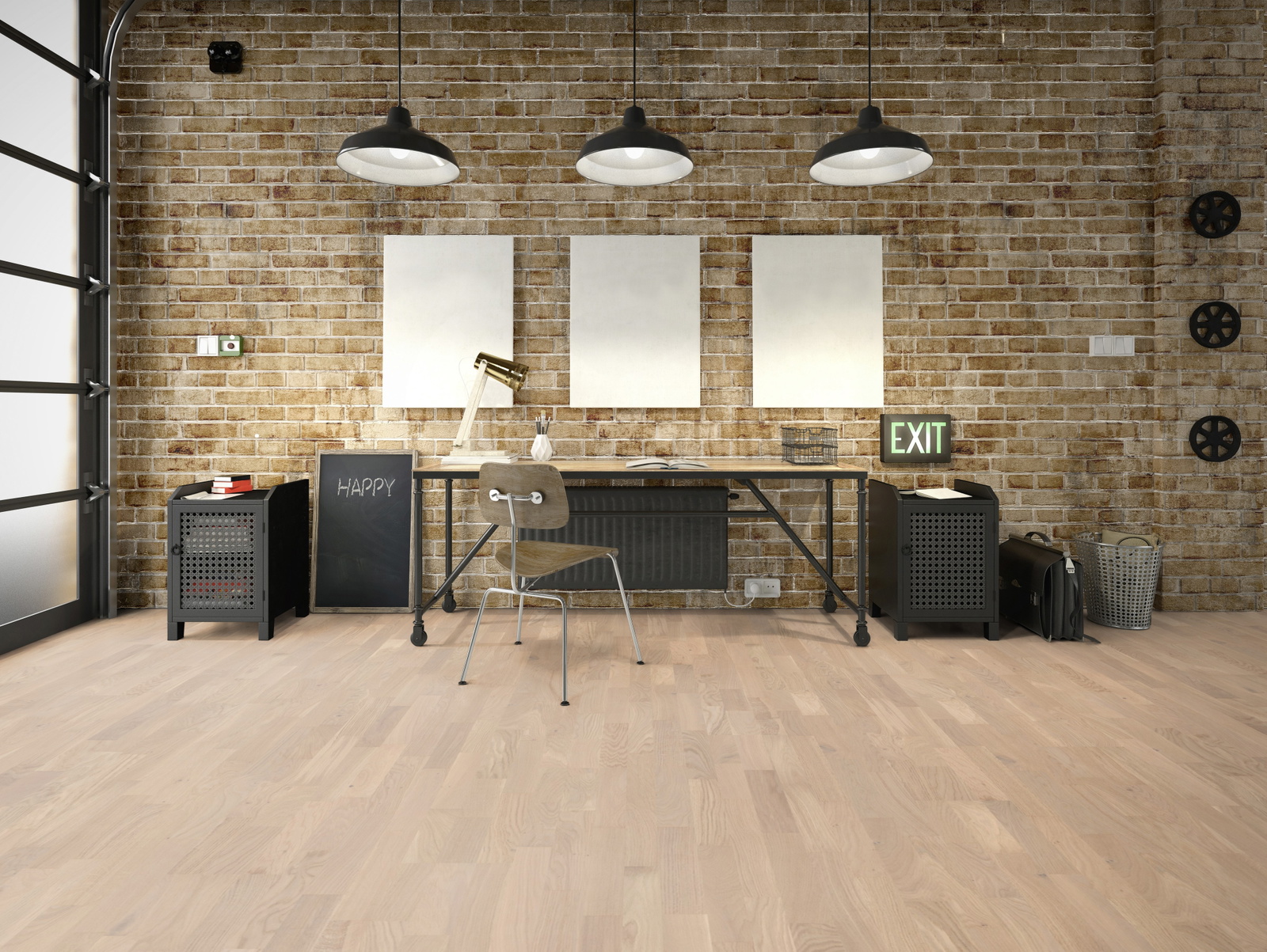 Milieubild Industrielles Wohnzimmer mit Arbeitsbereich - Friends by ter Hürne 1188312447