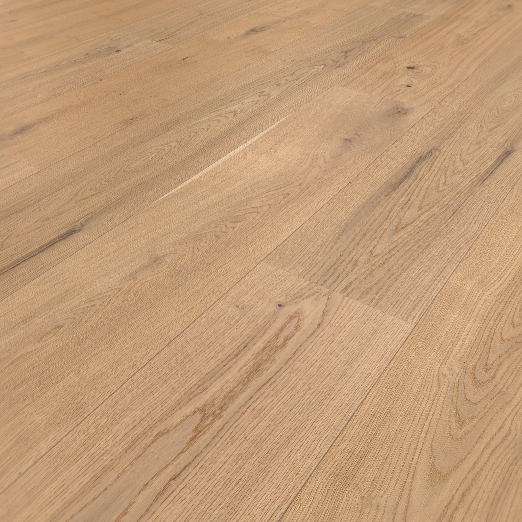 Perspektivische Ansicht - MEISTER Holzboden HD 400 Lindura Eiche authentic pure Perspektivische Ansicht - MEISTER 500213-2600320-08902