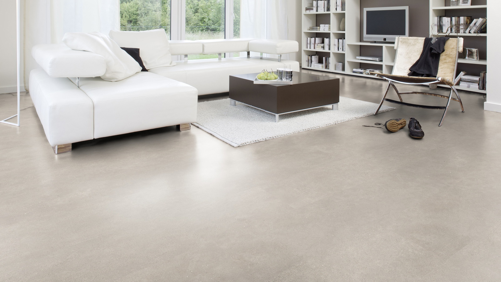 Milieubild Modernes Wohnzimmer mit Wohnlandschaft - Wicanders Wise 80003908