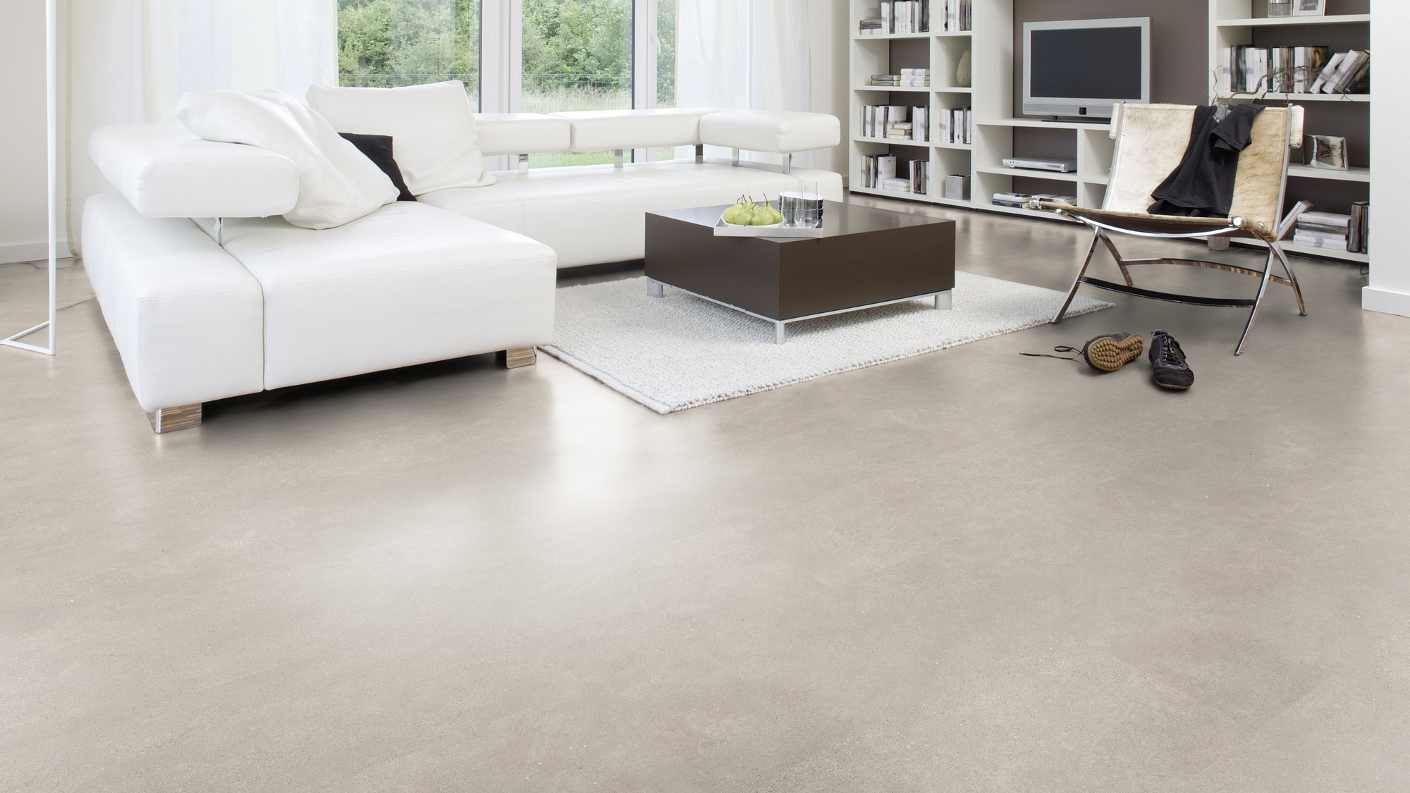 Milieubild Modernes Wohnzimmer mit Wohnlandschaft - Wicanders Wise 80003908