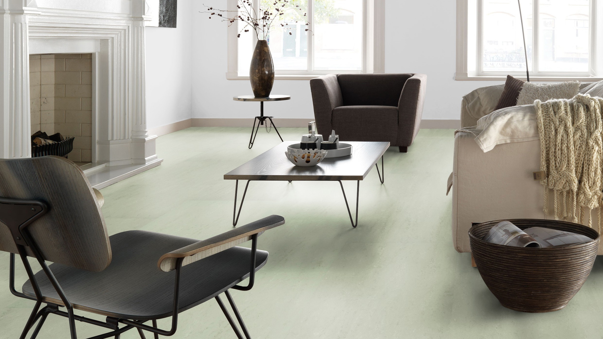 Forbo Flooring Linoleum Marmoleum Modular Accent Fresh Thyme t3769 Forbo Flooring Linoleum Marmoleum Modular Accent Fresh Thyme t3769