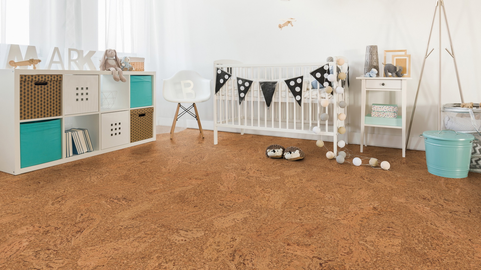 Milieubild Kinderzimmer mit weißer Krippe - Wicanders Wise 80002243