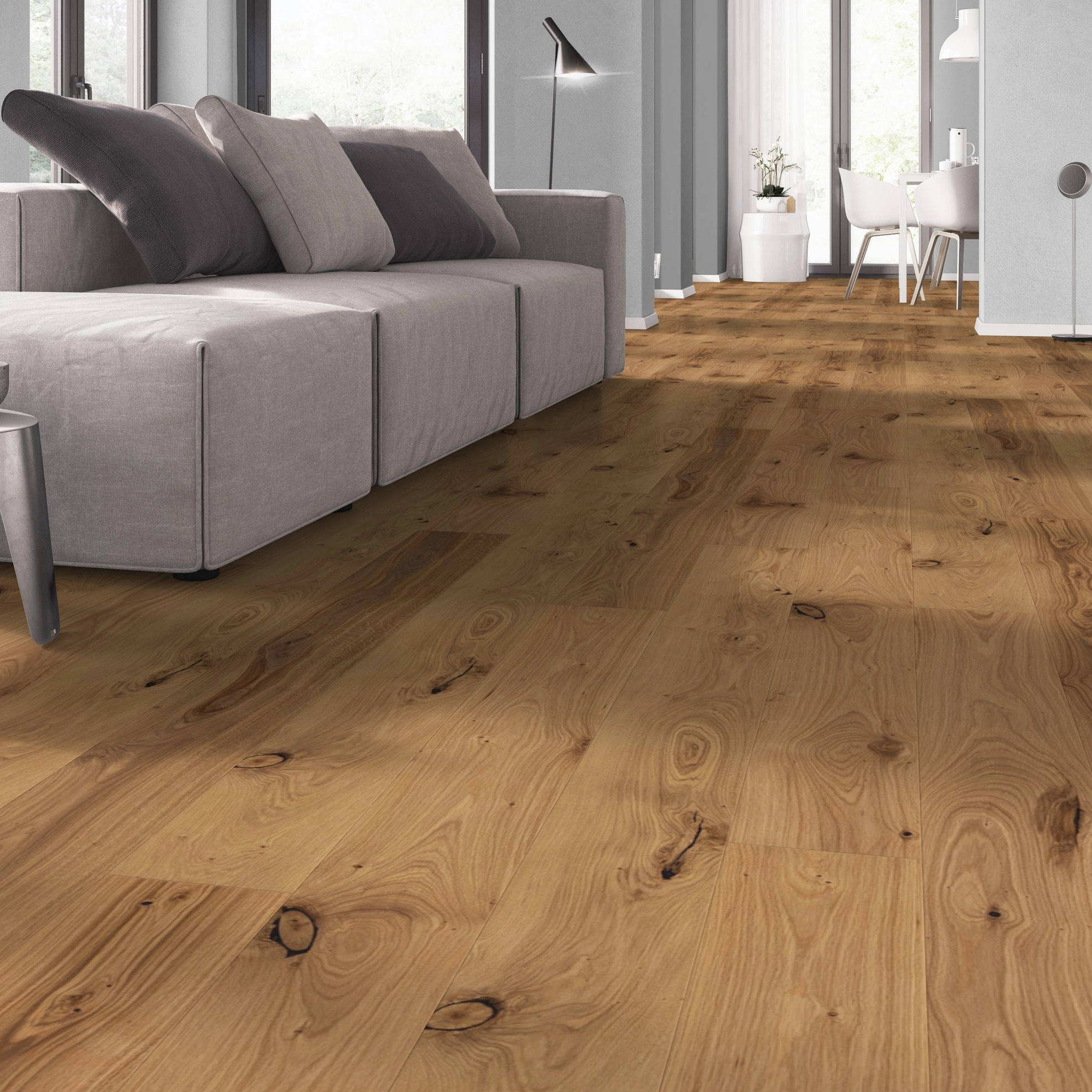 Admonter Parkett FLOORs Eiche stone basic Gebürstete Struktur Natur-Geölt Admonter Parkett FLOORs Eiche stone basic Gebürstete Struktur Natur-Geölt