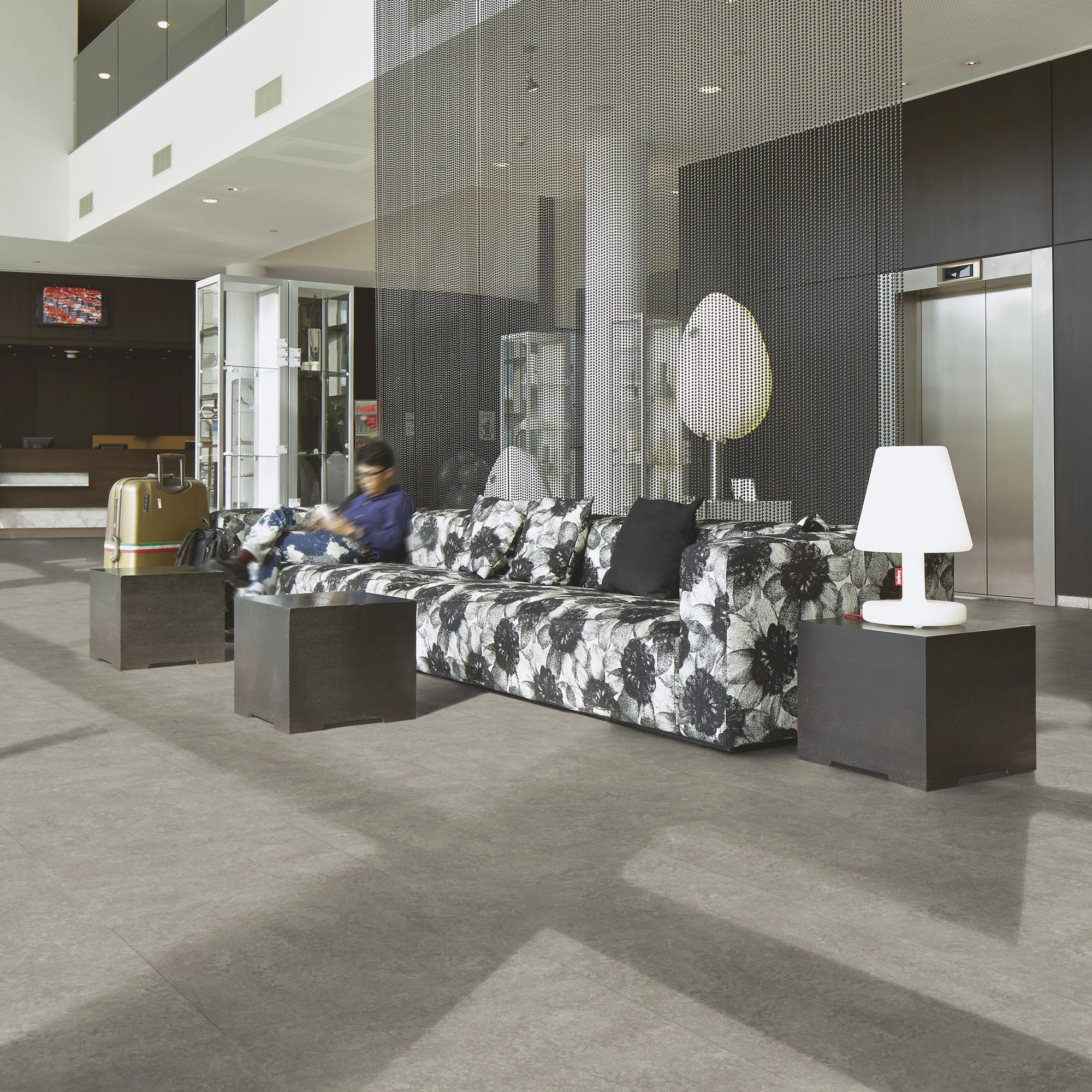 Forbo Flooring Linoleum Marmoleum Modular Neutral Serene Grey t3146 Forbo Flooring Linoleum Marmoleum Modular Neutral Serene Grey t3146