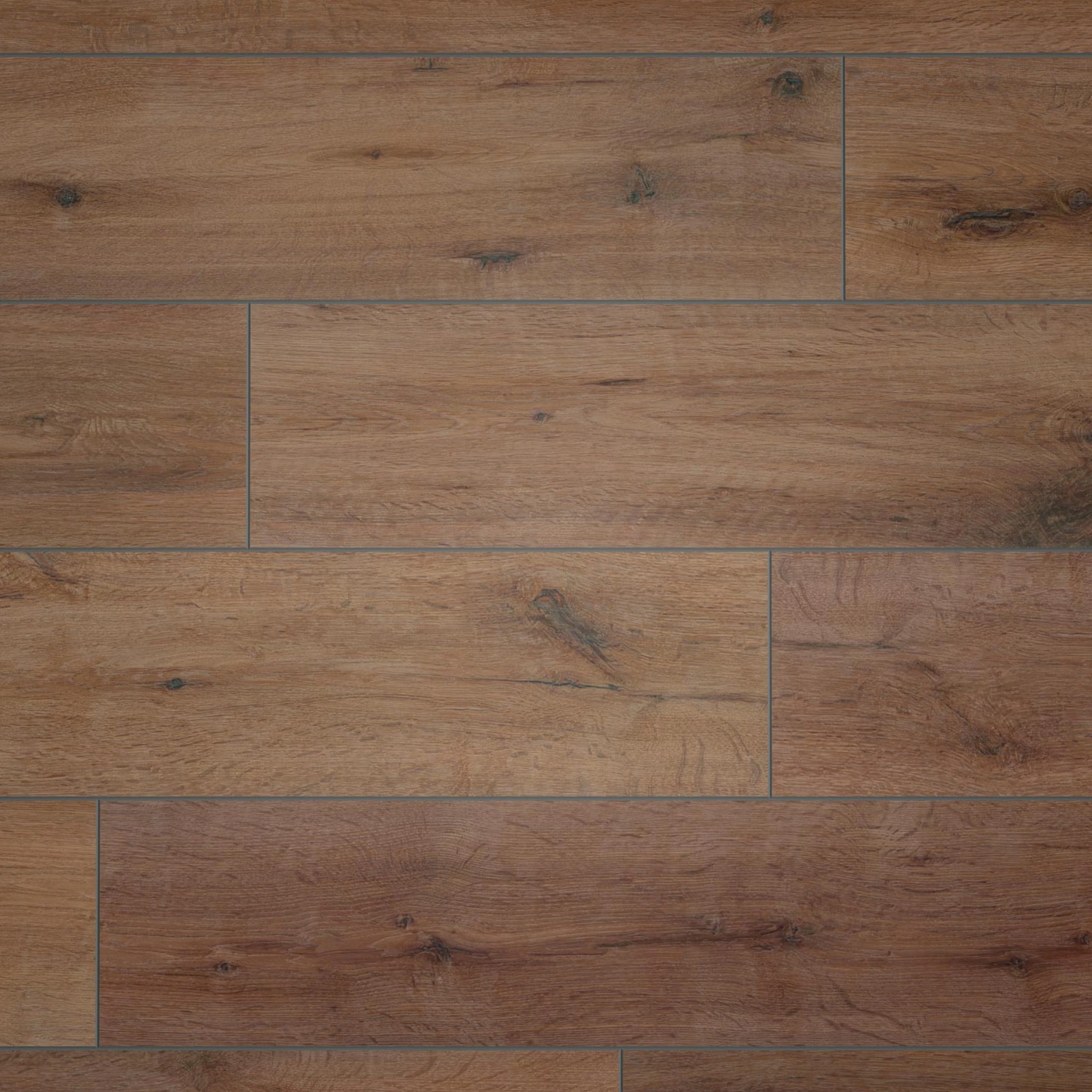 Draufsicht - wineo Klebe-Bioboden PURLINE wineo 1000 wood XL Rustic Oak Coffee Draufsicht - wineo PL316R