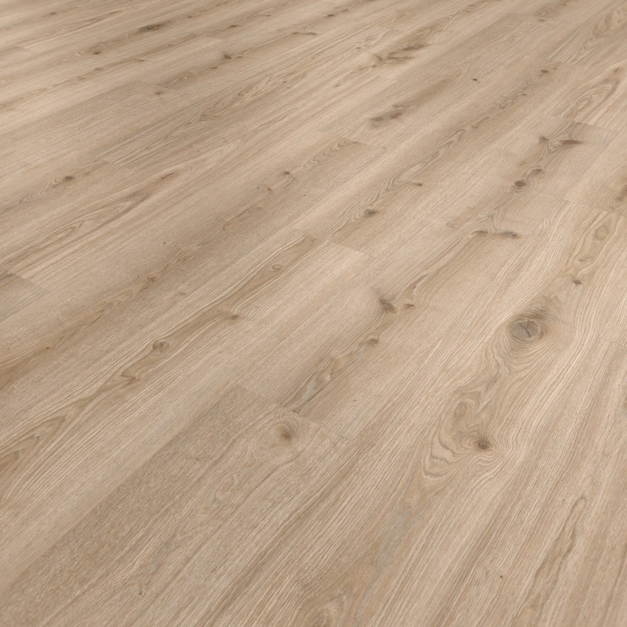 Perspektivische Ansicht - Tarkett Klebe-Vinyl Essence 30 Primary Oak Light Grey Perspektivische Ansicht - Tarkett 260055006