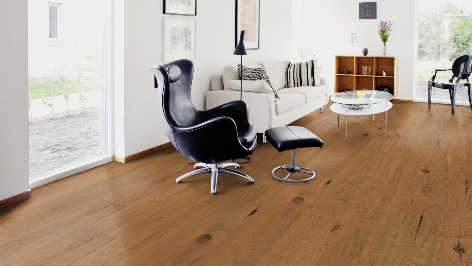 Wicanders Parkett Essential Rotterdam XXL RW04475 Extra Rustikal Gebürstete Struktur Natur-Geölt