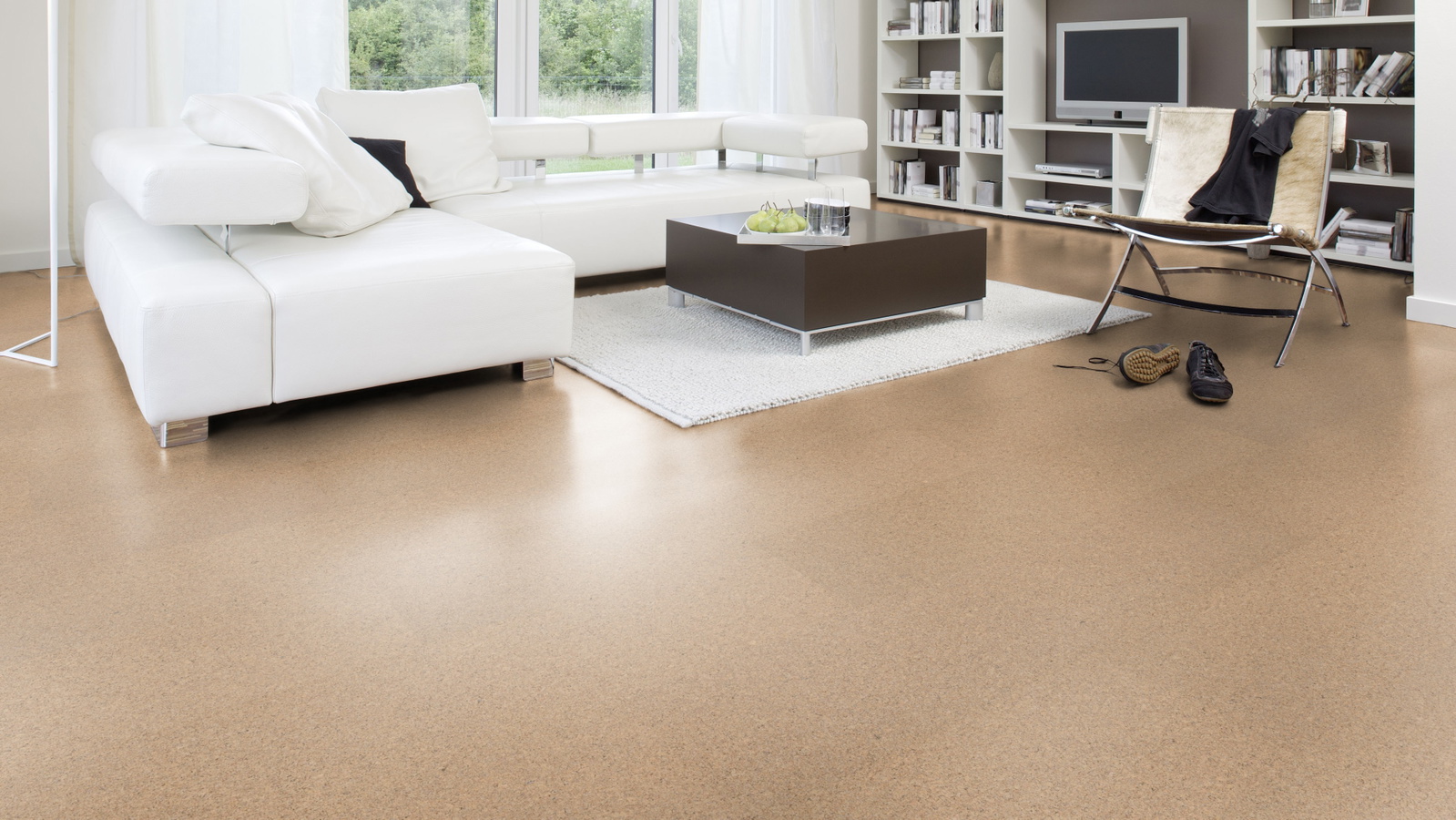 Milieubild Modernes Wohnzimmer mit Wohnlandschaft - Wicanders Wise 80002133