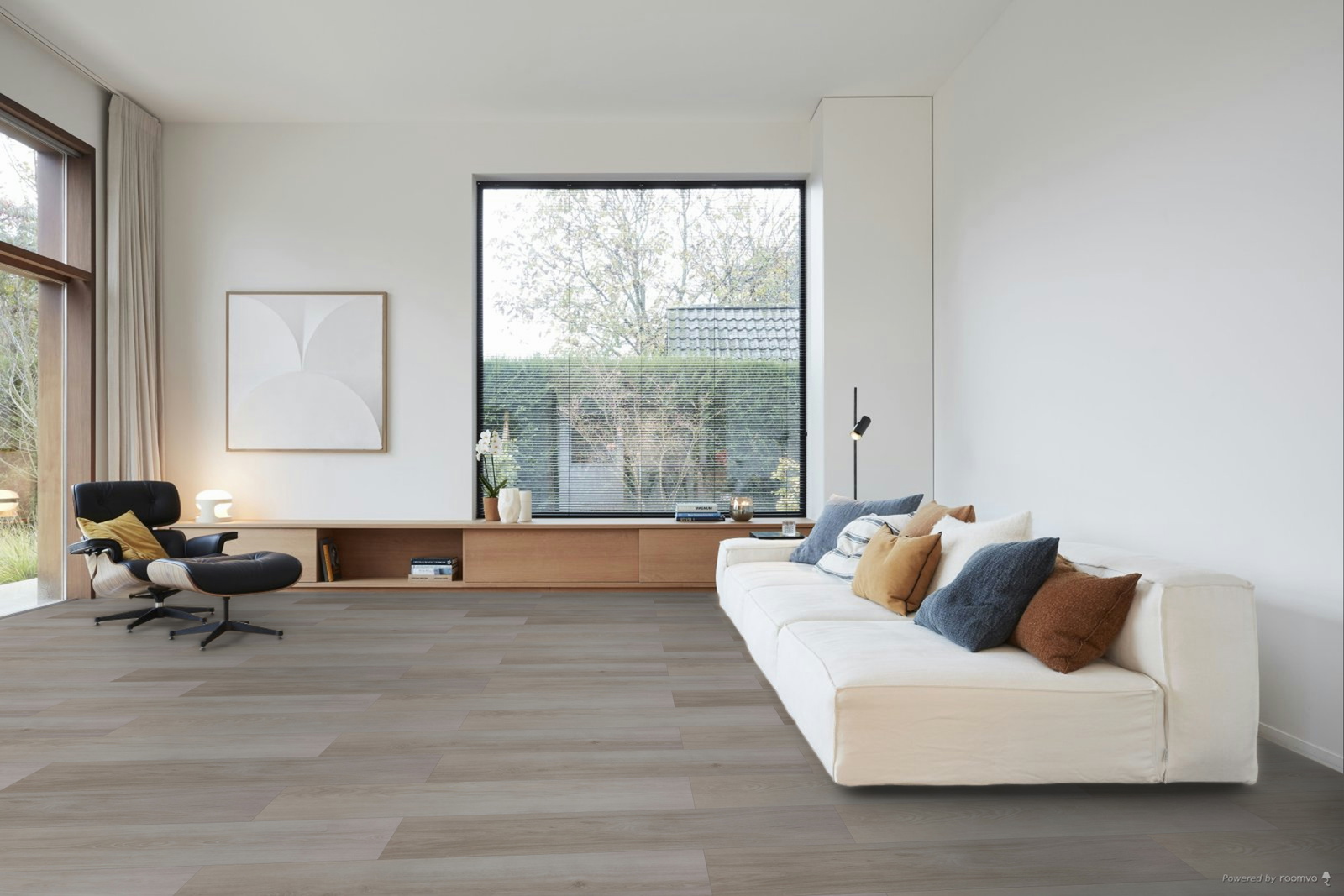 Milieubild Großräumiges Wohnzimmer mit Couch - BerryAlloc 60002253