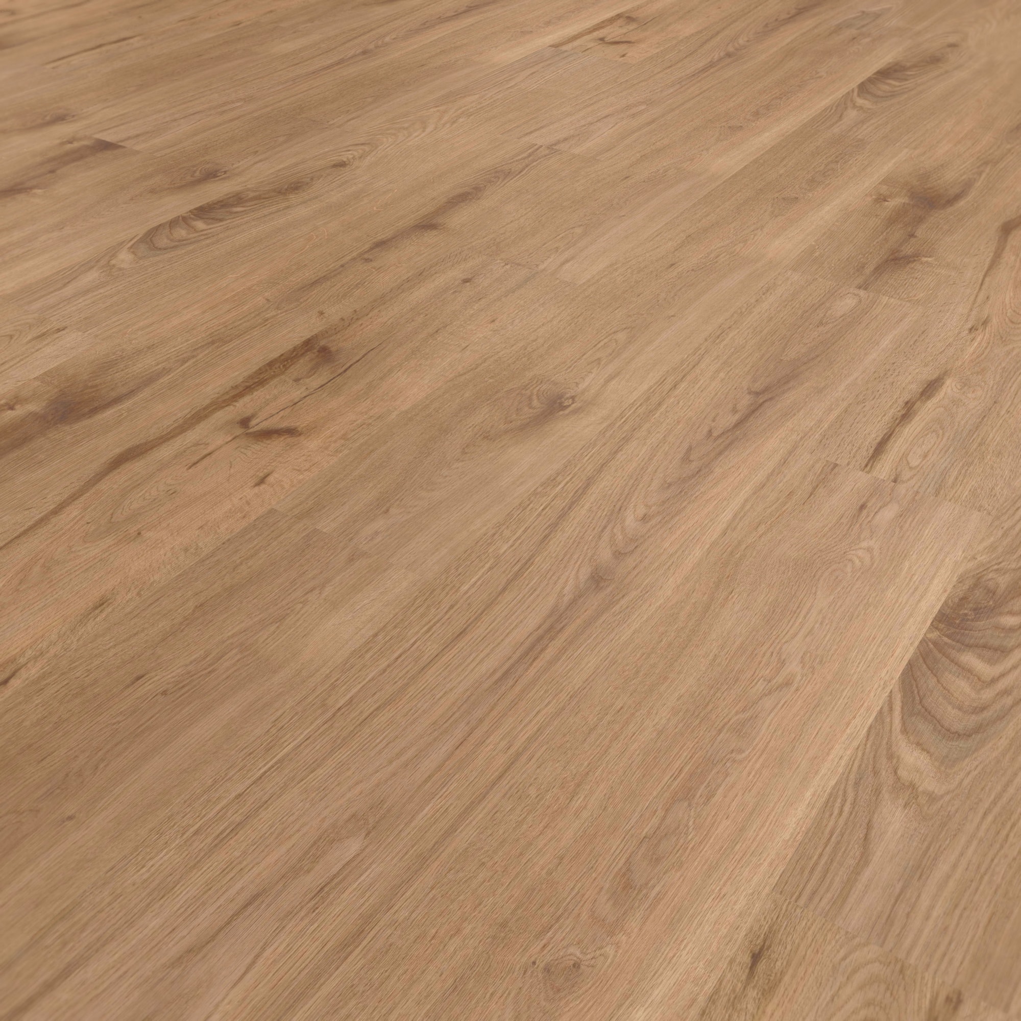 Perspektivische Ansicht - wineo Klebe-Bioboden PURLINE wineo 1000 wood L Strong Oak Cinnamon Perspektivische Ansicht - wineo PL301R