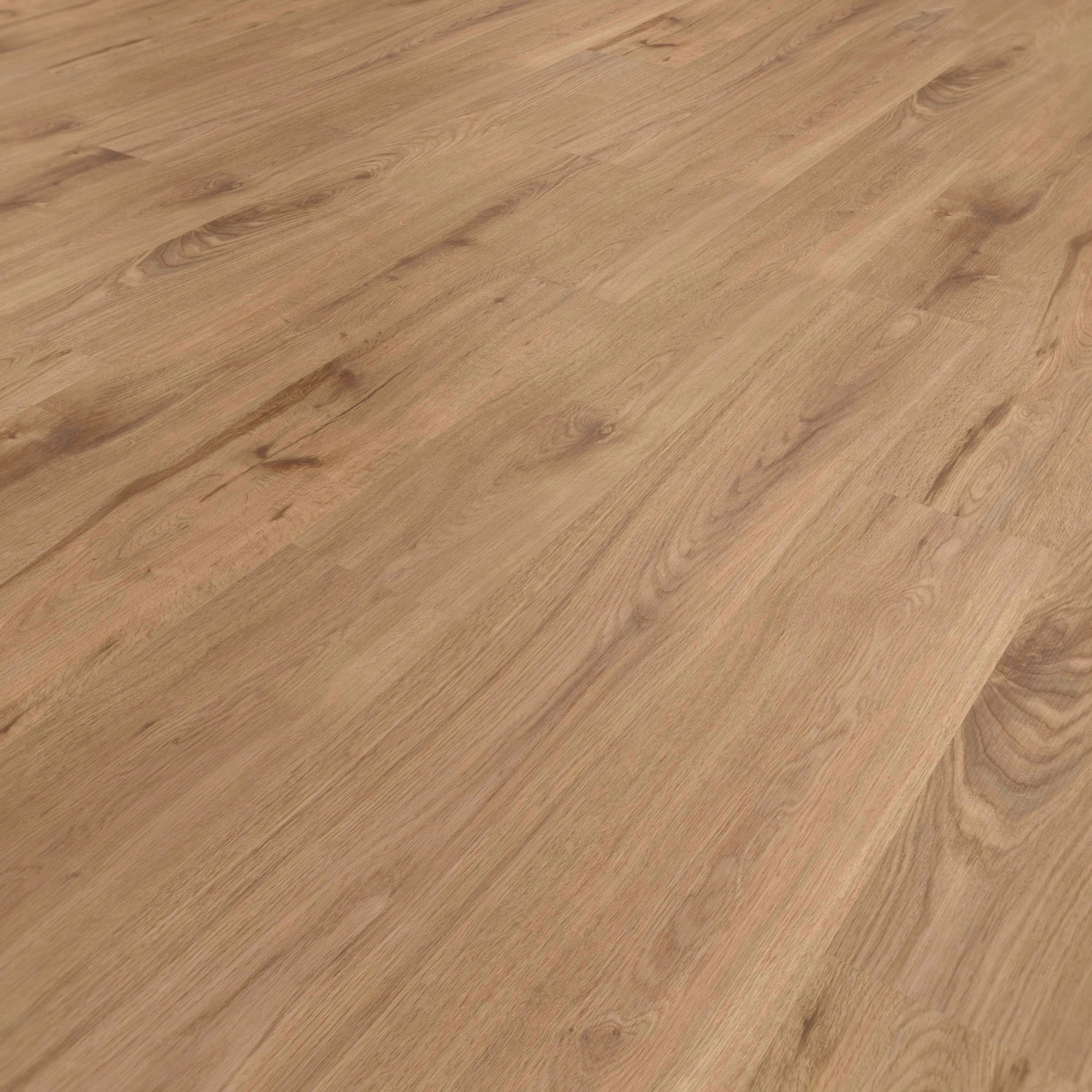 Perspektivische Ansicht - wineo Klebe-Bioboden PURLINE wineo 1000 wood L Strong Oak Cinnamon Perspektivische Ansicht - wineo PL301R