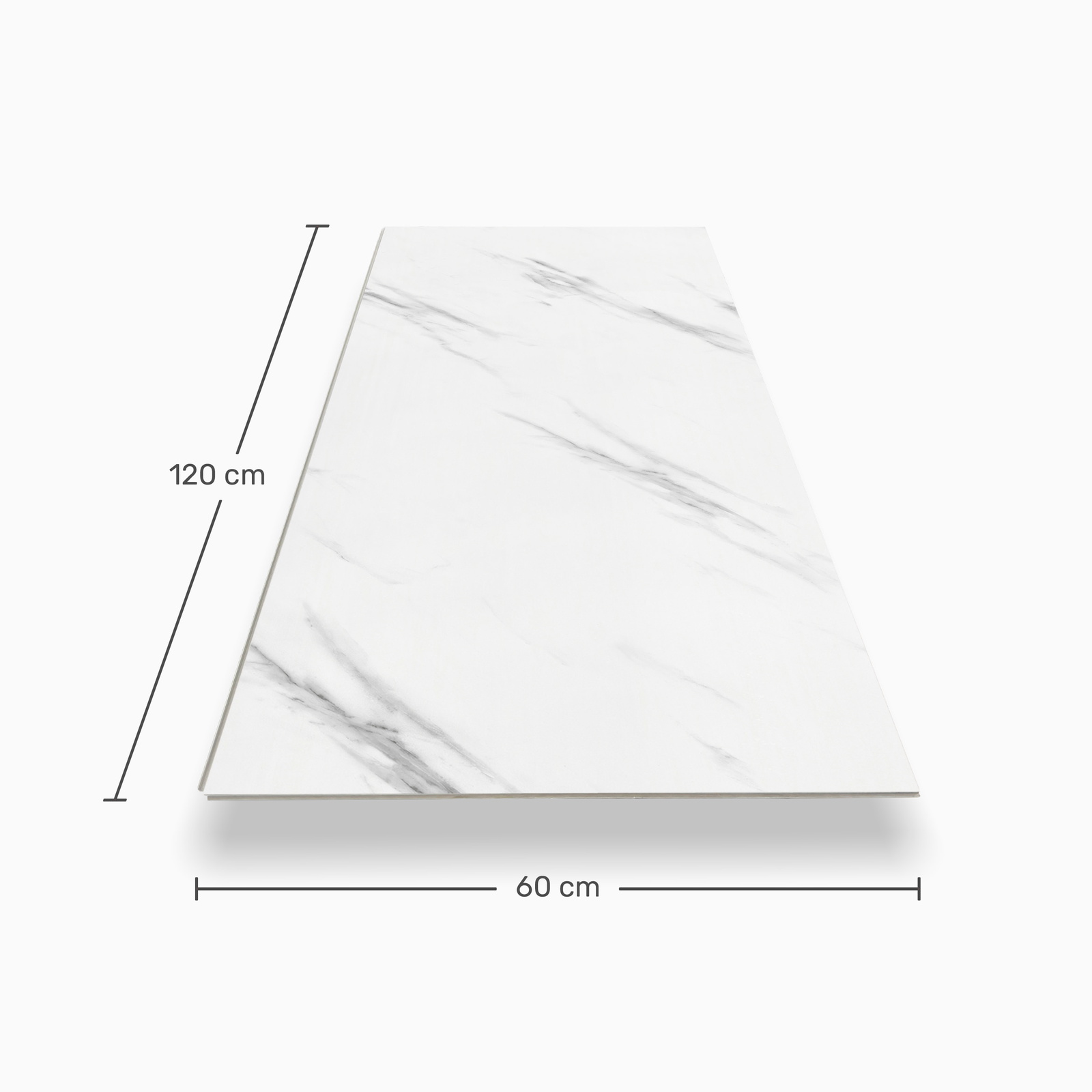 nexwall SPC Wandverkleidung Remura XL Bianco Marble 120cm