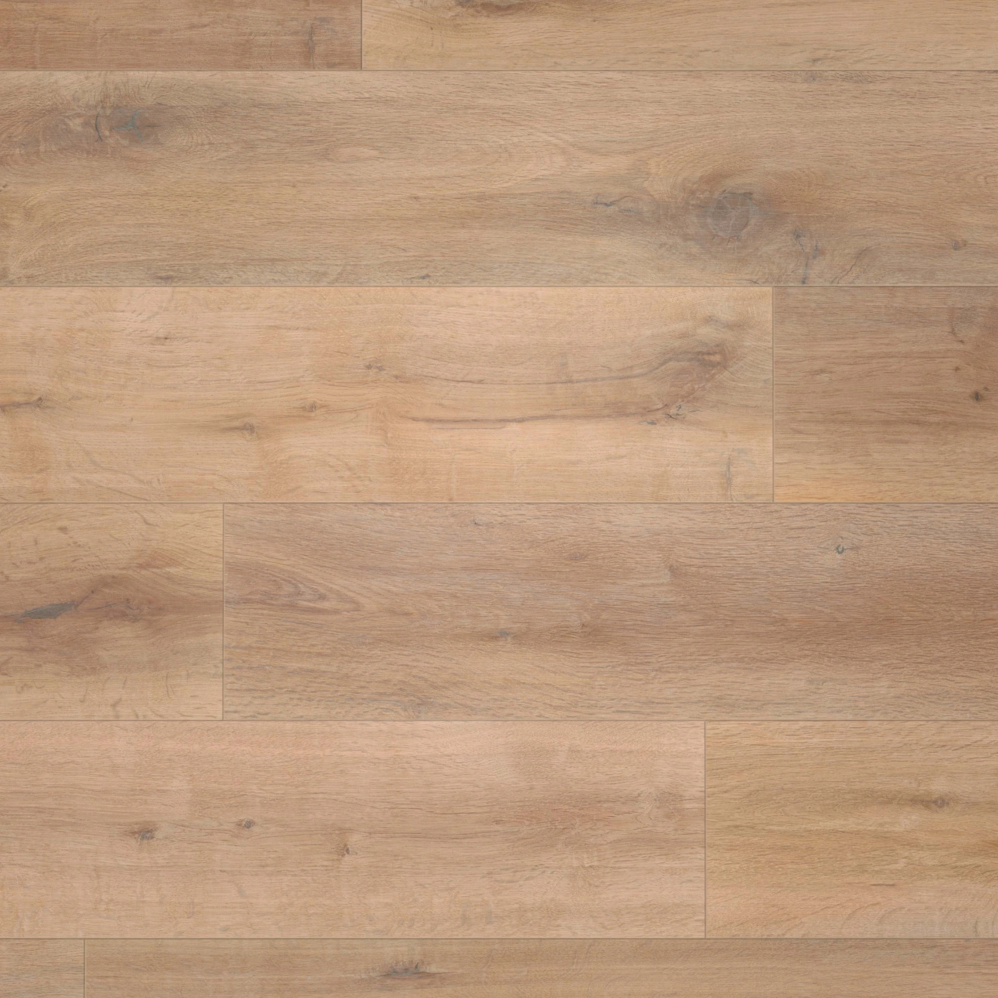 Draufsicht - wineo HDF Klick-Bioboden PURLINE wineo 1000 wood XL Rustic Oak Ginger Draufsicht - wineo MLP314R