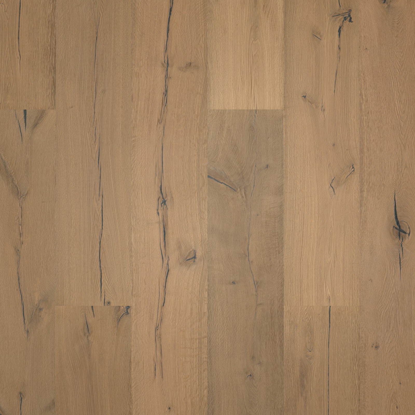 Bennett & Jones Parkett Grand Houses Oak No.34 Highgrove 280 Intense Gebürstete Struktur Natur-Geölt Weiß