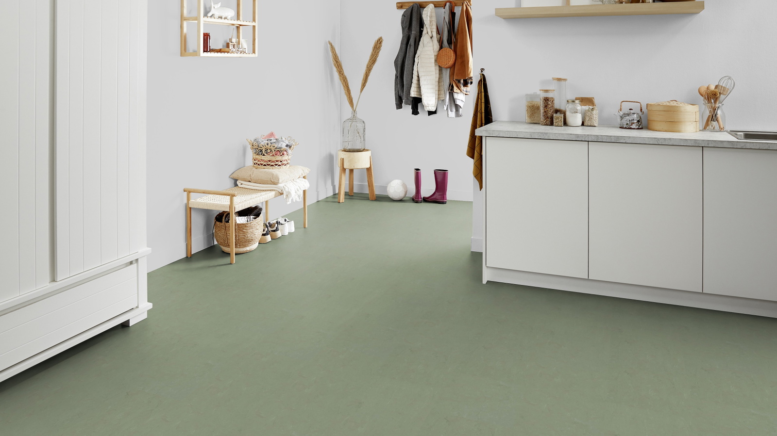 Forbo Flooring Linoleum Marmoleum Modular Accent Pine Forest t3750