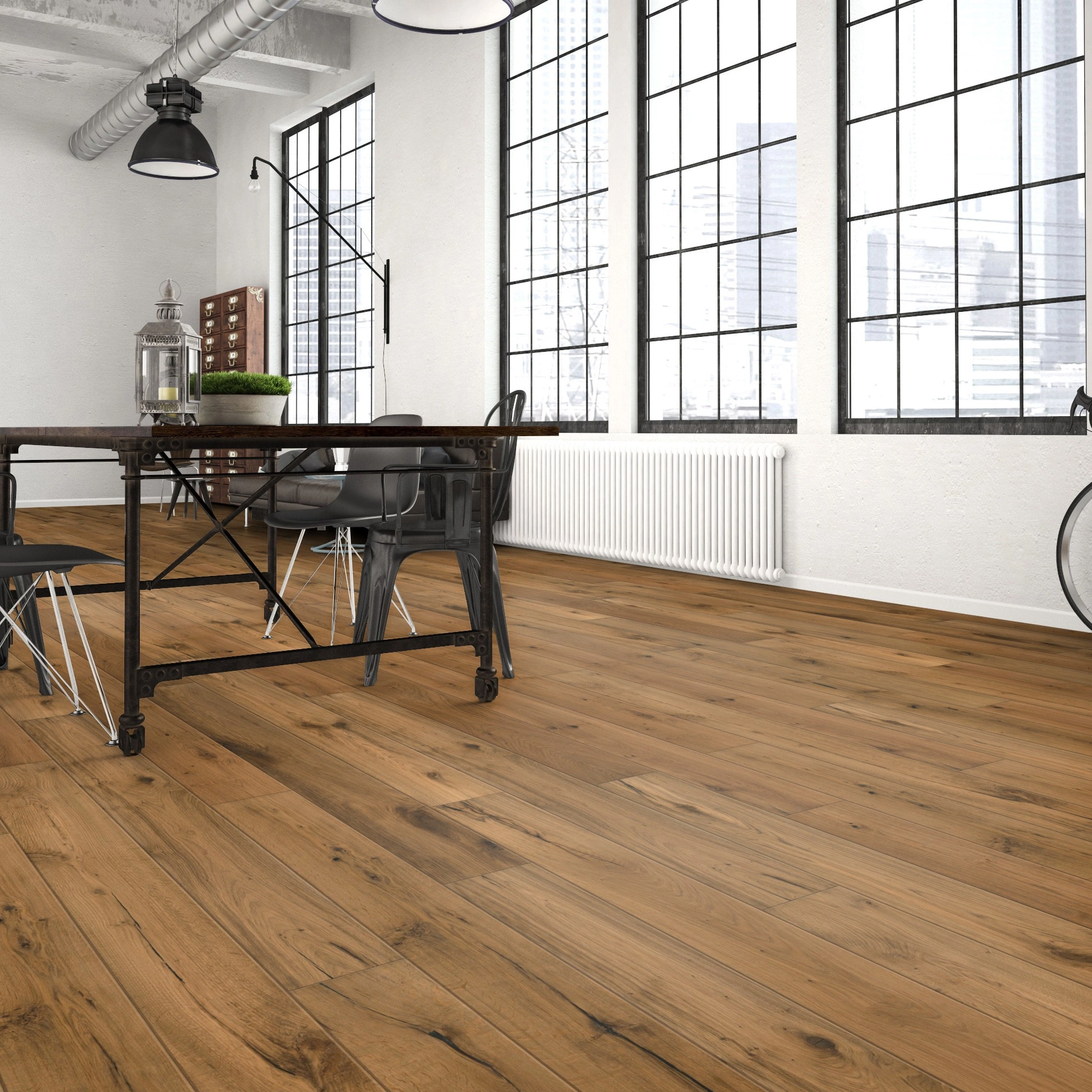 Milieubild Wohnzimmer im industriellen Stil - Bennett & Jones Parkett Britain's Finest Oak No.13 Mortimer Milieubild Wohnzimmer im industriellen Stil - Bennett & Jones 1148011912