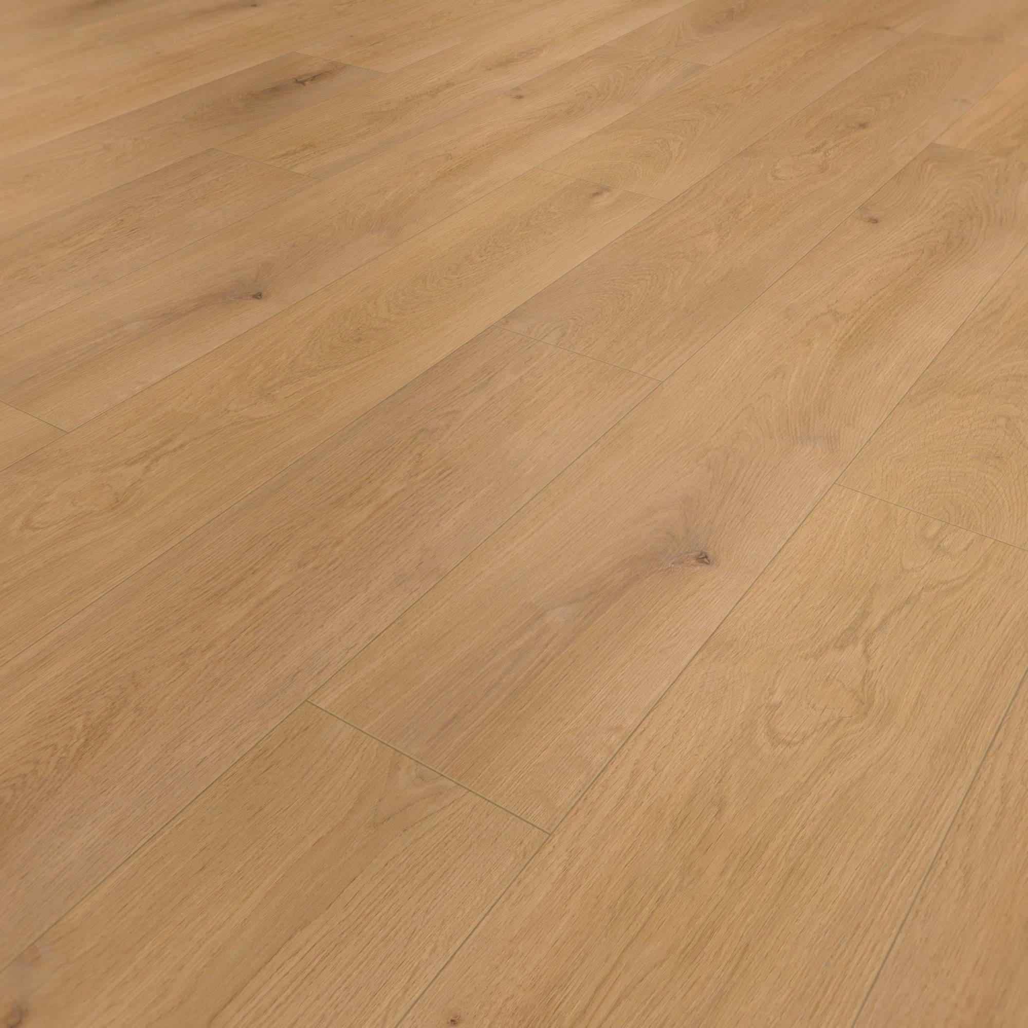 Perspektivische Ansicht - wineo HDF Klick-Bioboden PURLINE wineo 1000 wood XL Noble Oak Toffee Perspektivische Ansicht - wineo MLP311R