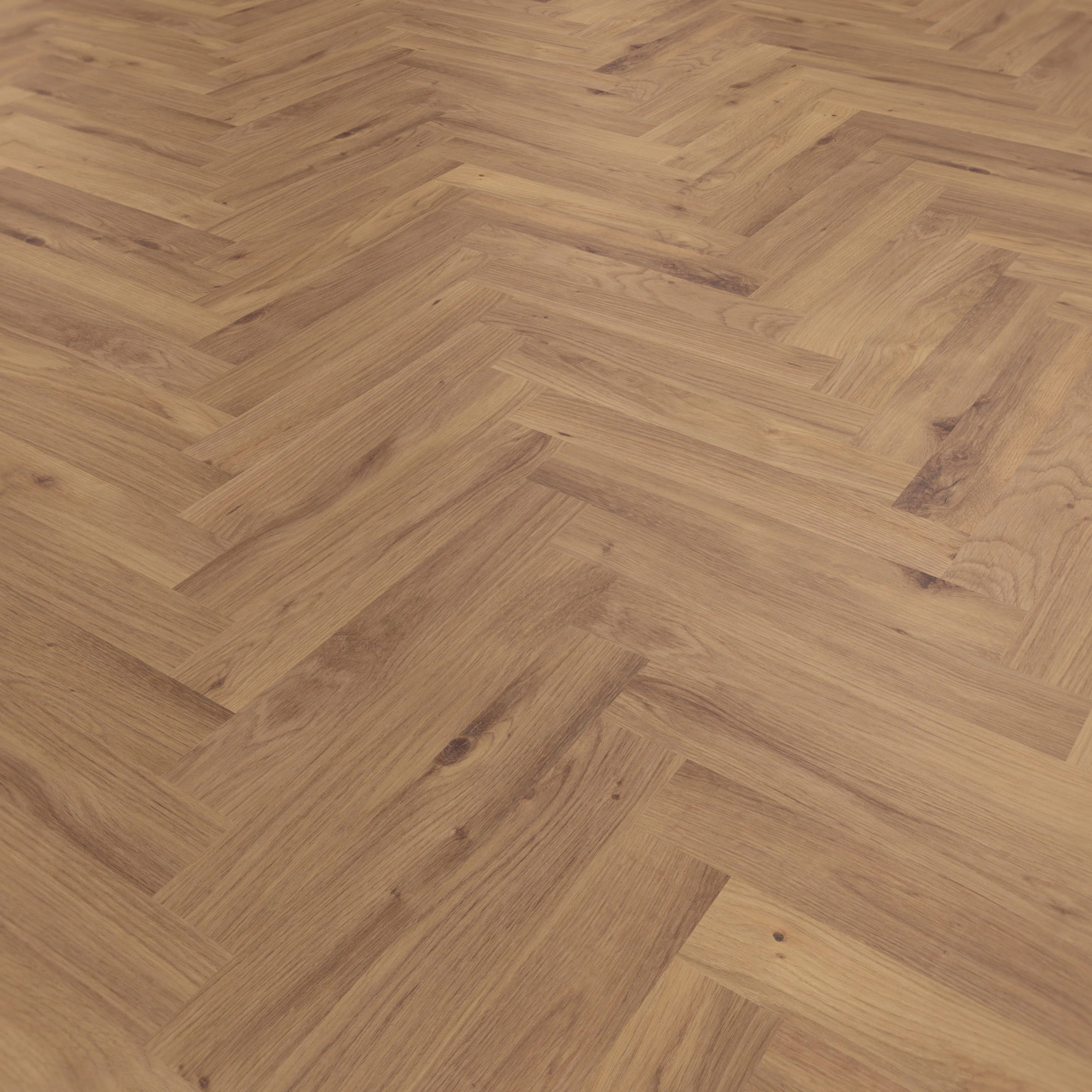 Perspektivische Ansicht - wineo Klebe-Bioboden PURLINE wineo 1500 wood XS Intensive Oak Brown Perspektivische Ansicht - wineo PL15207WXS
