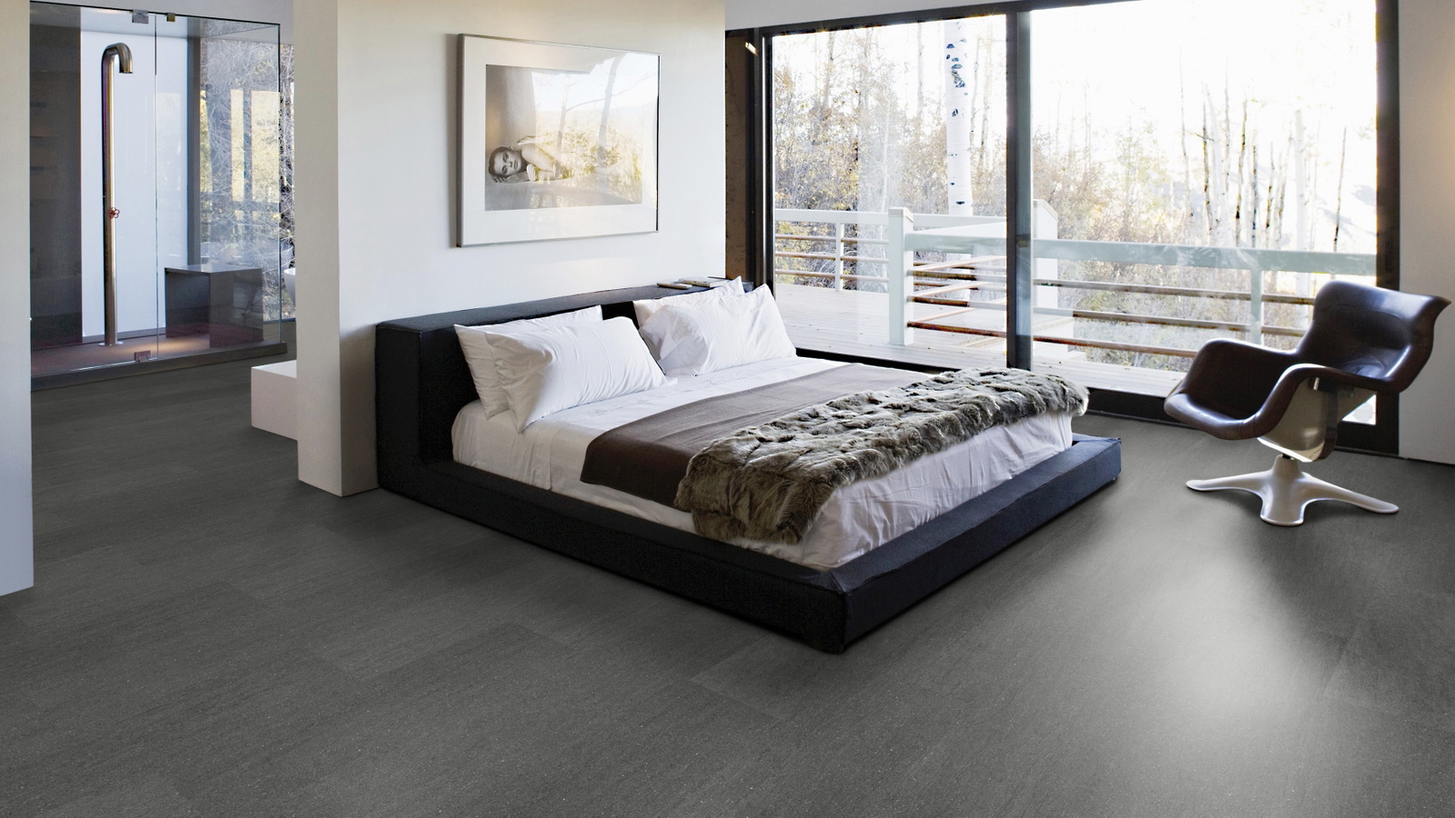 Milieubild Schlafzimmer mit Balkon - Wicanders Wise 80003898