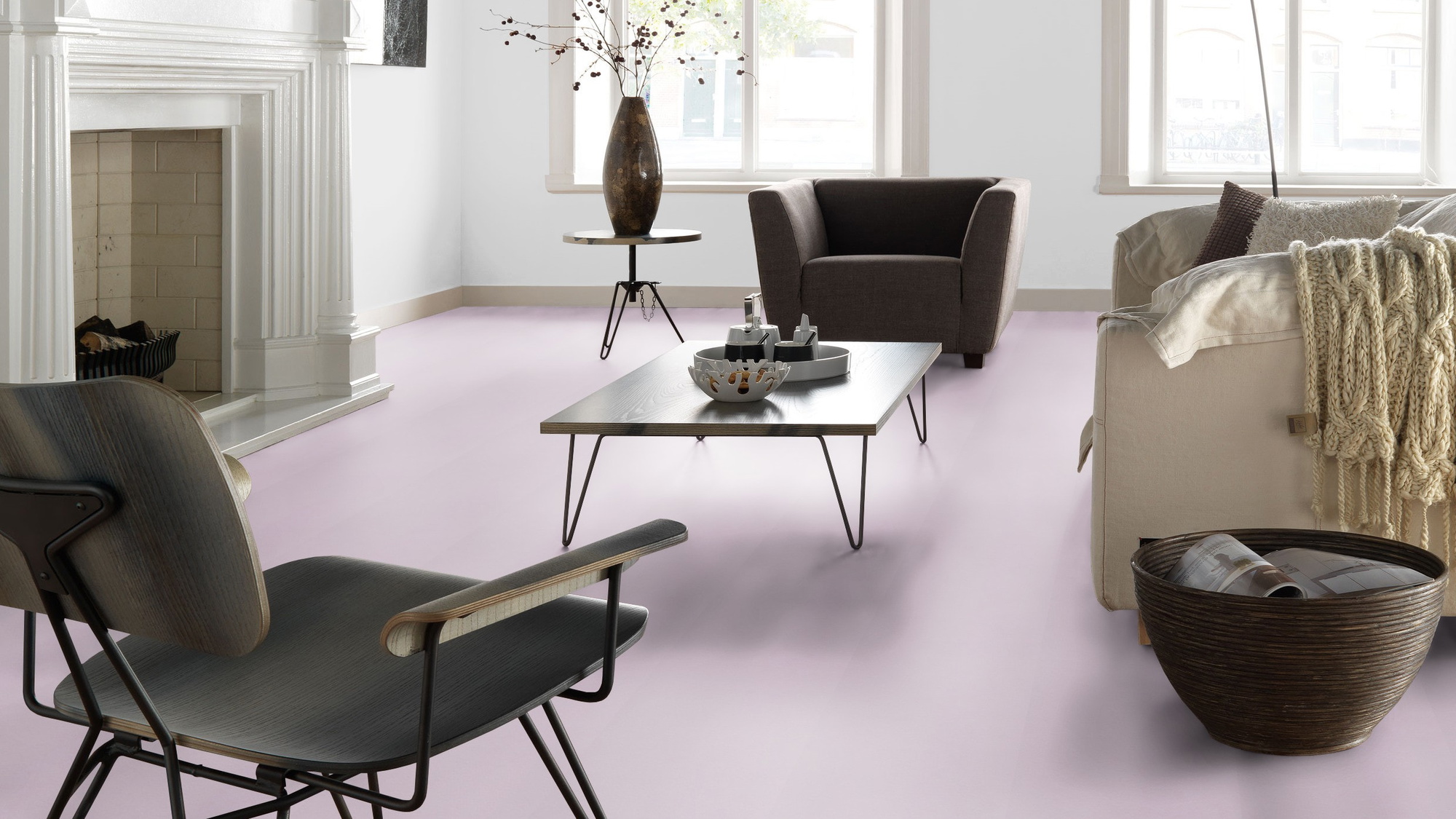 Forbo Flooring Linoleum Marmoleum Click Lilac 333363 Forbo Flooring Linoleum Marmoleum Click Lilac 333363