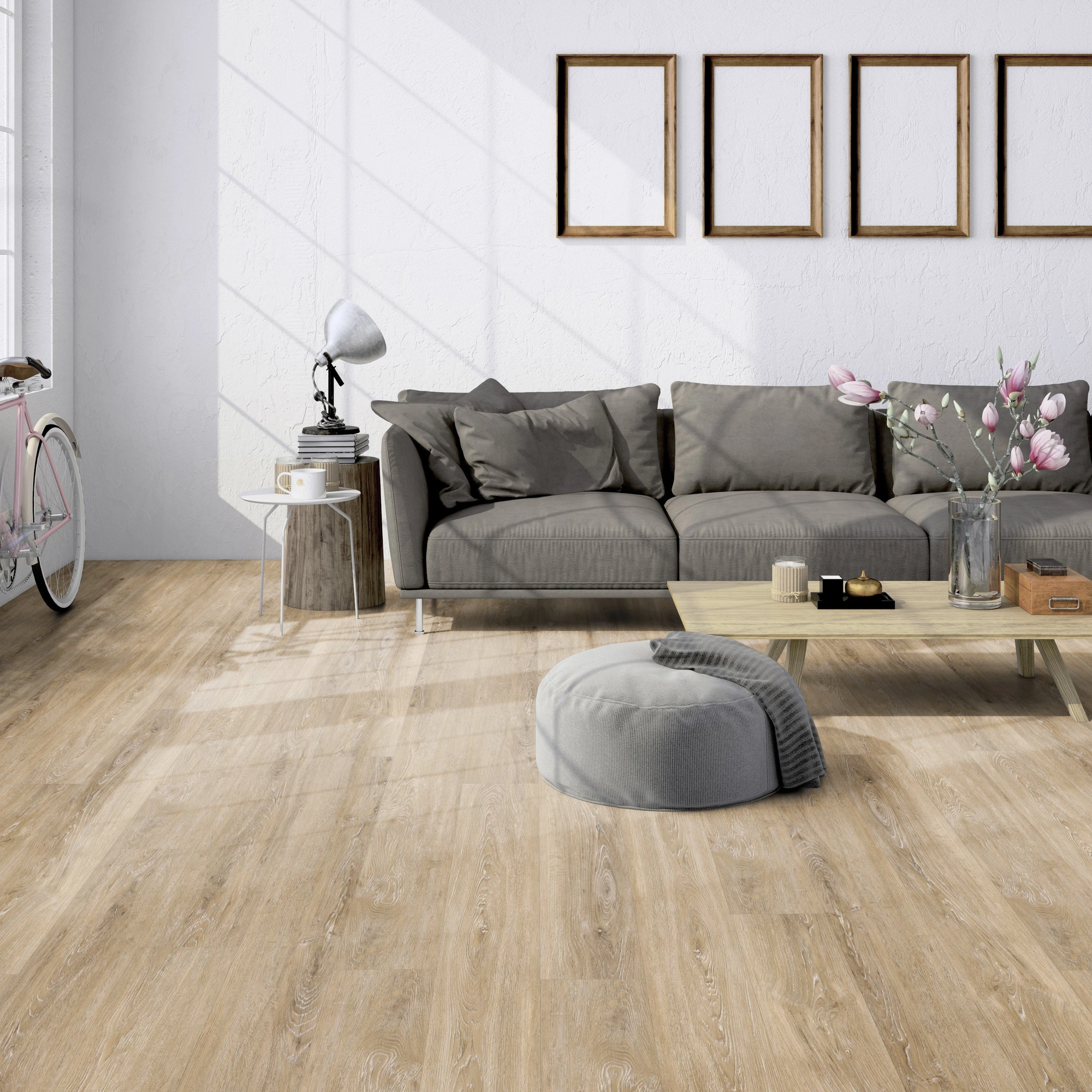 Milieubild Helles Wohnzimmer im Standwohnung - Friends by ter Hürne Rigid Klick-Vinyl Eiche Vincent Milieubild Helles Wohnzimmer im Standwohnung - Friends by ter Hürne 1188240002