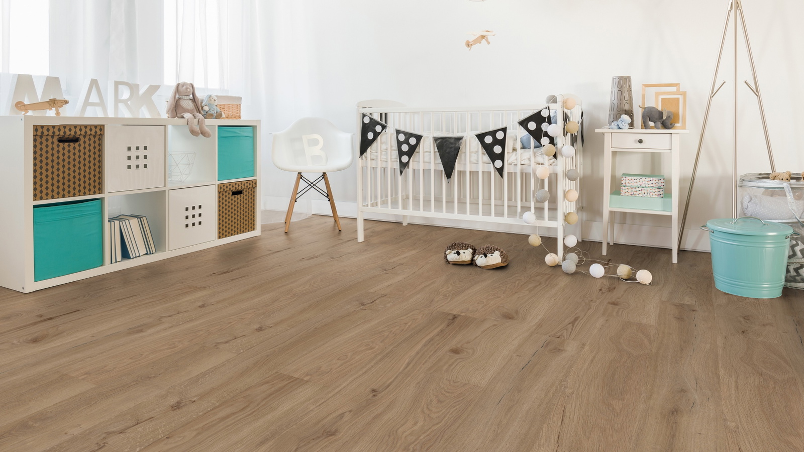 Milieubild Kinderzimmer mit weißer Krippe - Wicanders Wise 80003593