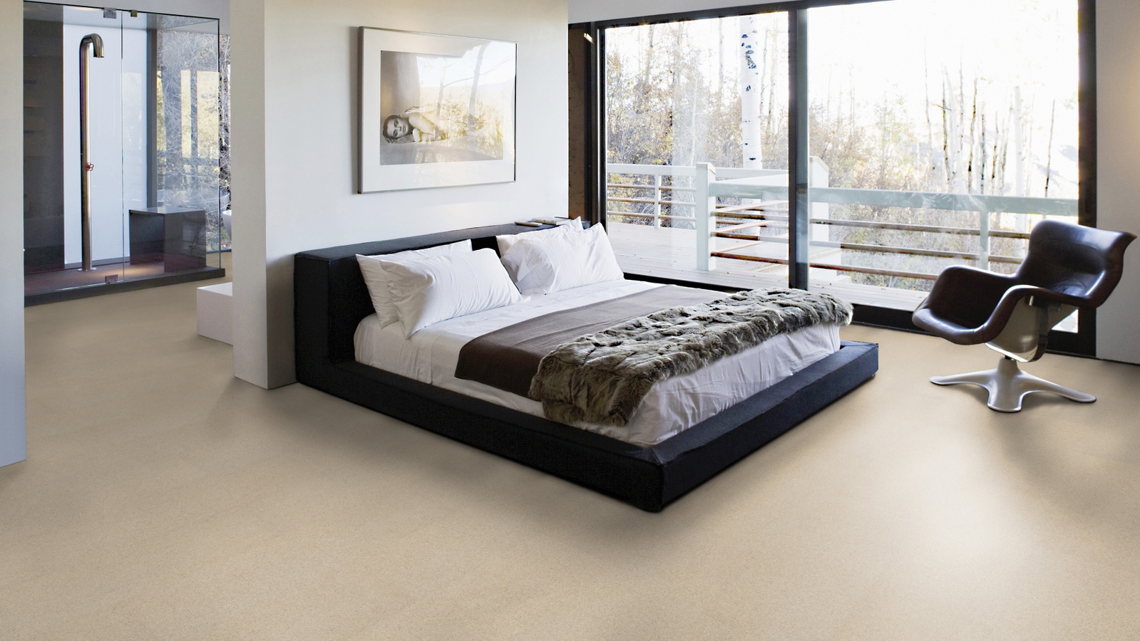 Milieubild Schlafzimmer mit Balkon - Wicanders Wise 80002131