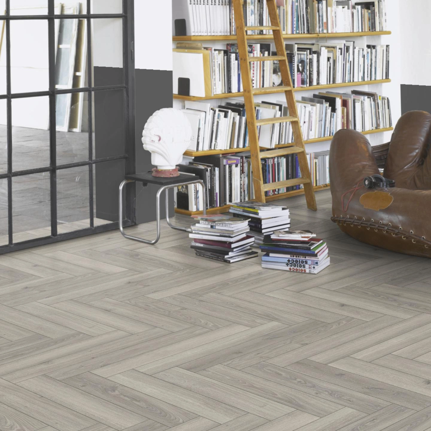 Parador Laminat Trendtime 3 Eiche Studioline lichtgrau Naturmattstruktur mit Synchronstruktur Parador Laminat Trendtime 3 Eiche Studioline lichtgrau Naturmattstruktur mit Synchronstruktur