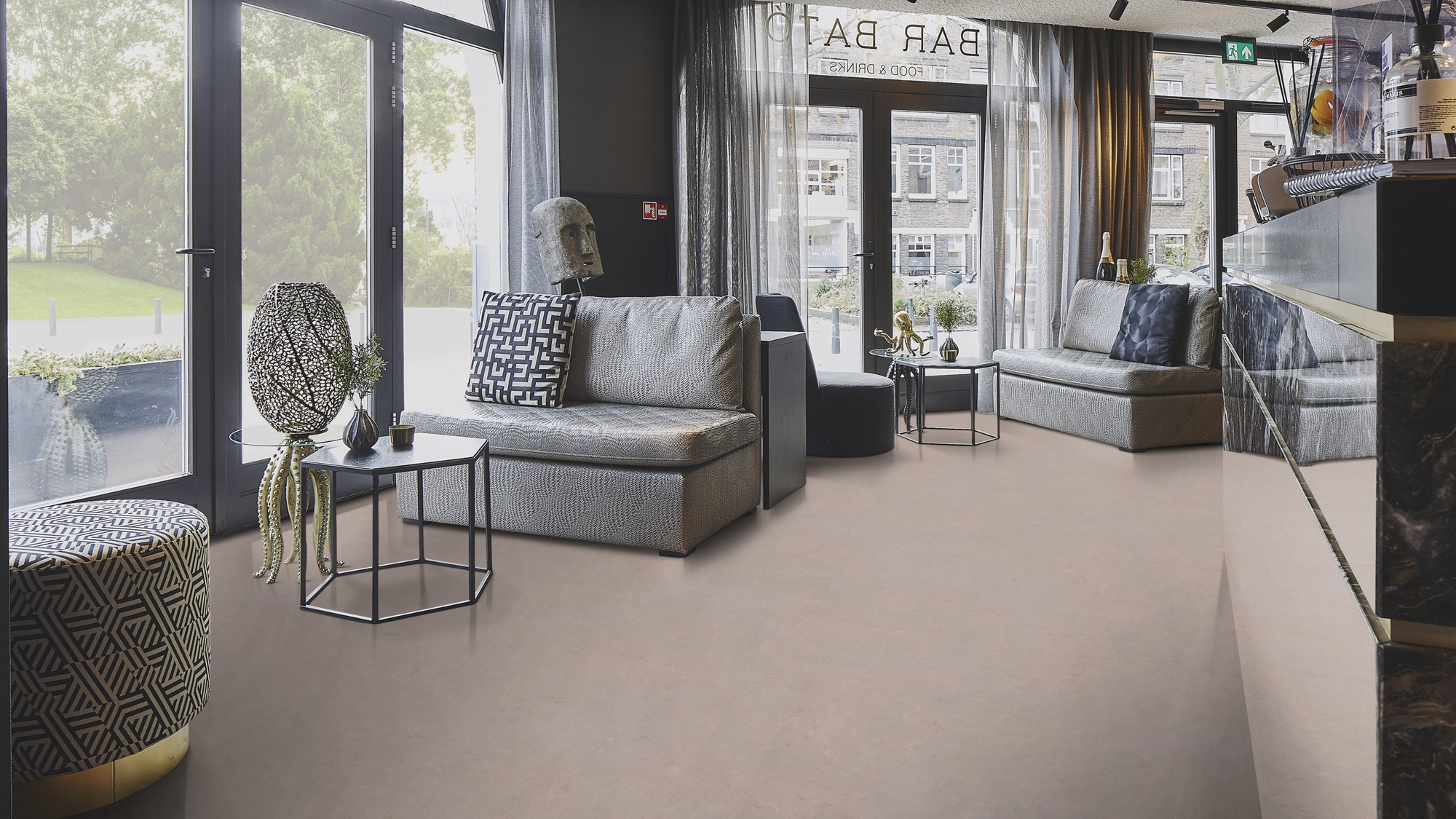 Forbo Flooring Linoleum Marmoleum Modular Neutral Moon Rock t3717 Forbo Flooring Linoleum Marmoleum Modular Neutral Moon Rock t3717