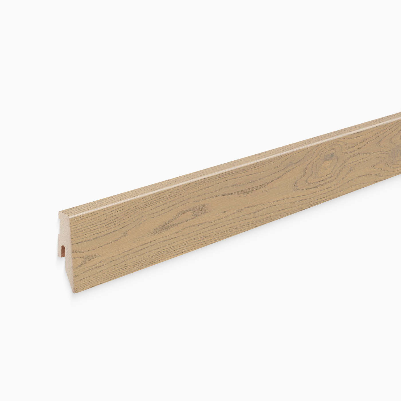 MEISTER Sockelleiste 60/20mm 3 PK Eiche sandgrau 20255
