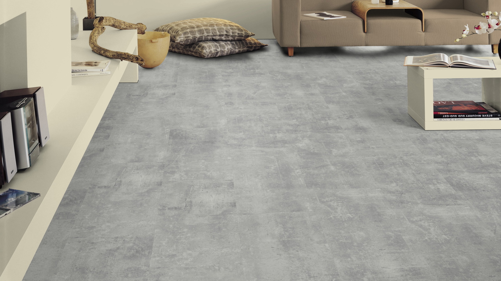 Tarkett Rigid Klick-Designboden iD Evolution Rigid Home Patina Concrete Soft Grey