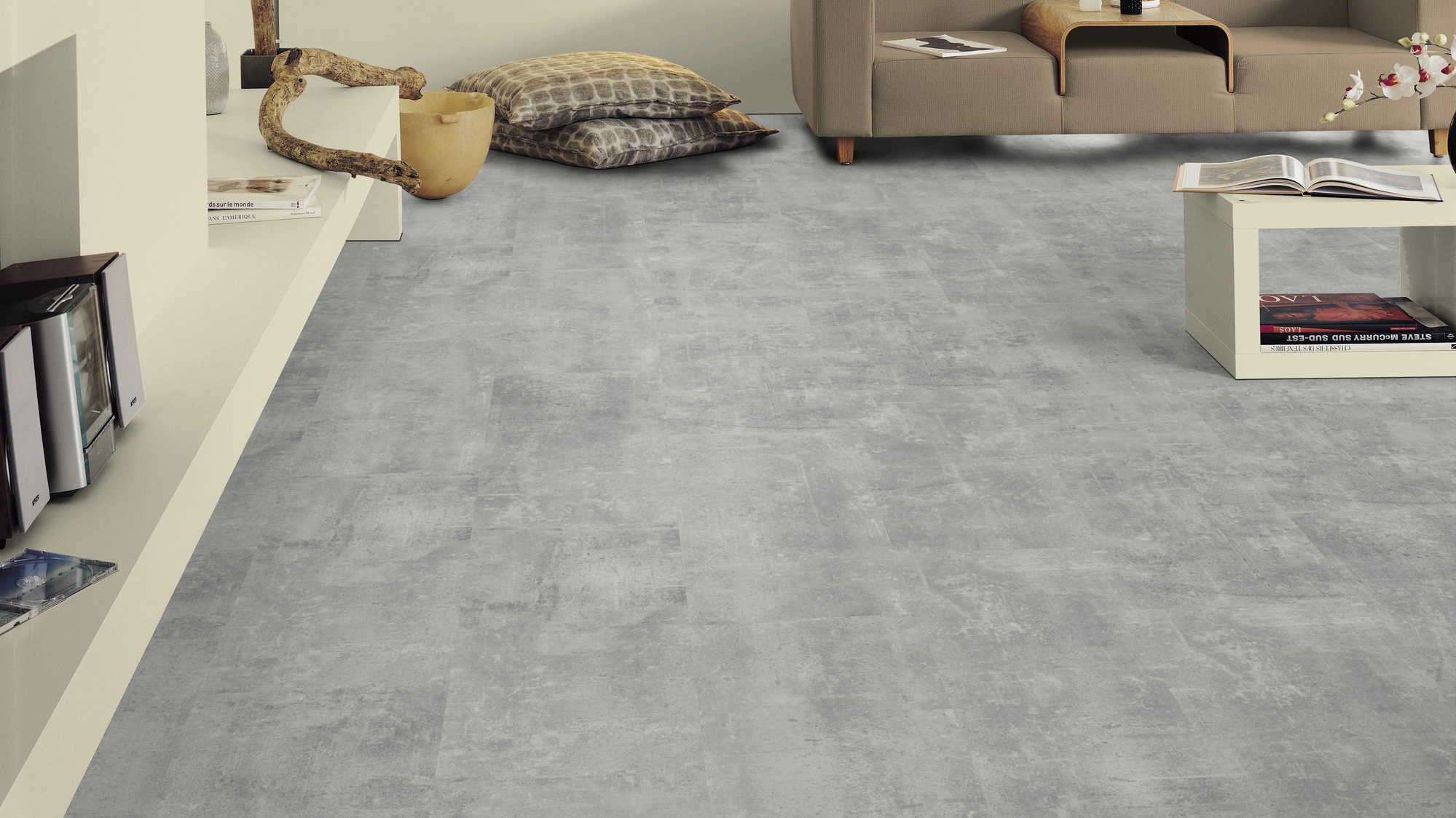 Tarkett Rigid Klick-Designboden iD Evolution Rigid Home Patina Concrete Soft Grey