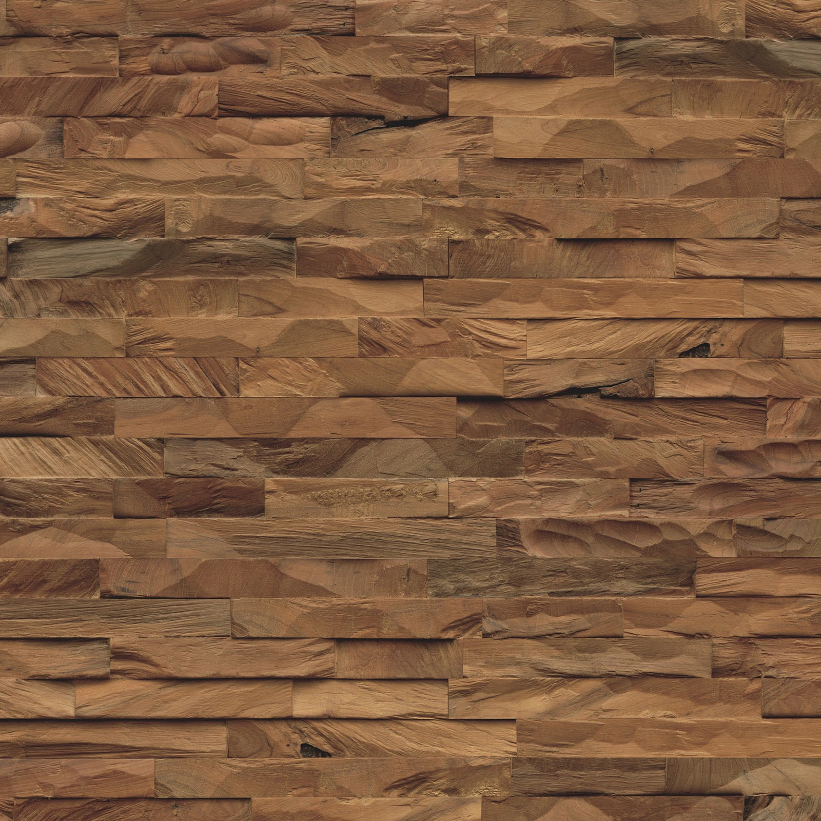 Detail Ansicht - nexwall nature undefined Rimba Teak Prestige Organic Detail Ansicht - nexwall nature NXWN-43020-001