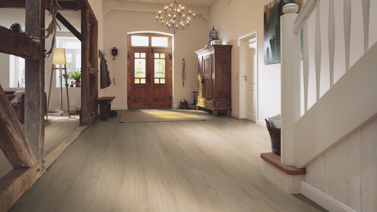 Milieubild Eingangsbereich mit Flur im Landhaus-Stil - Meister 600017-1288198-07122