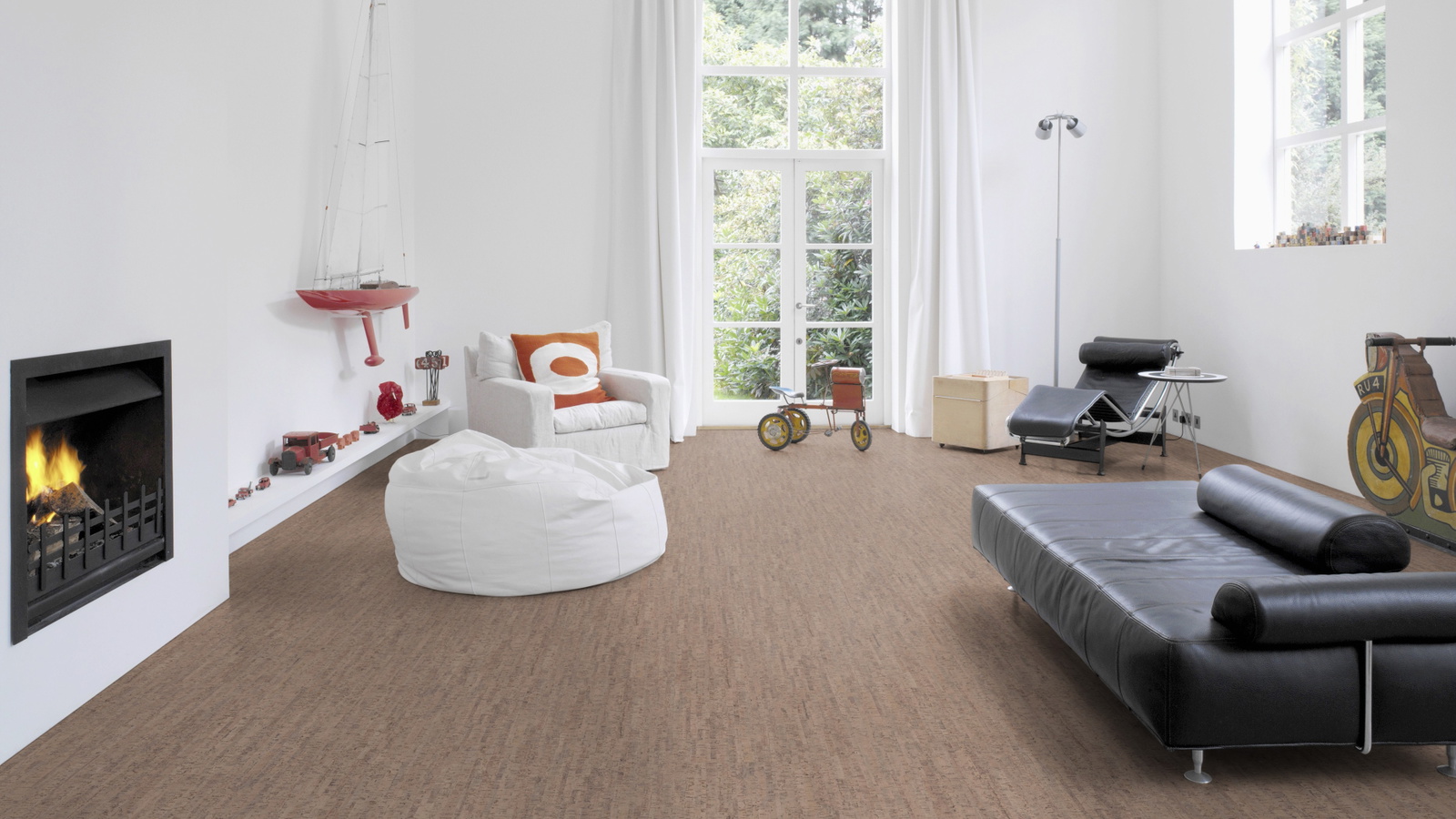 Milieubild Altbau-Wohnzimmer mit Kamin - Wicanders Wise 80001285