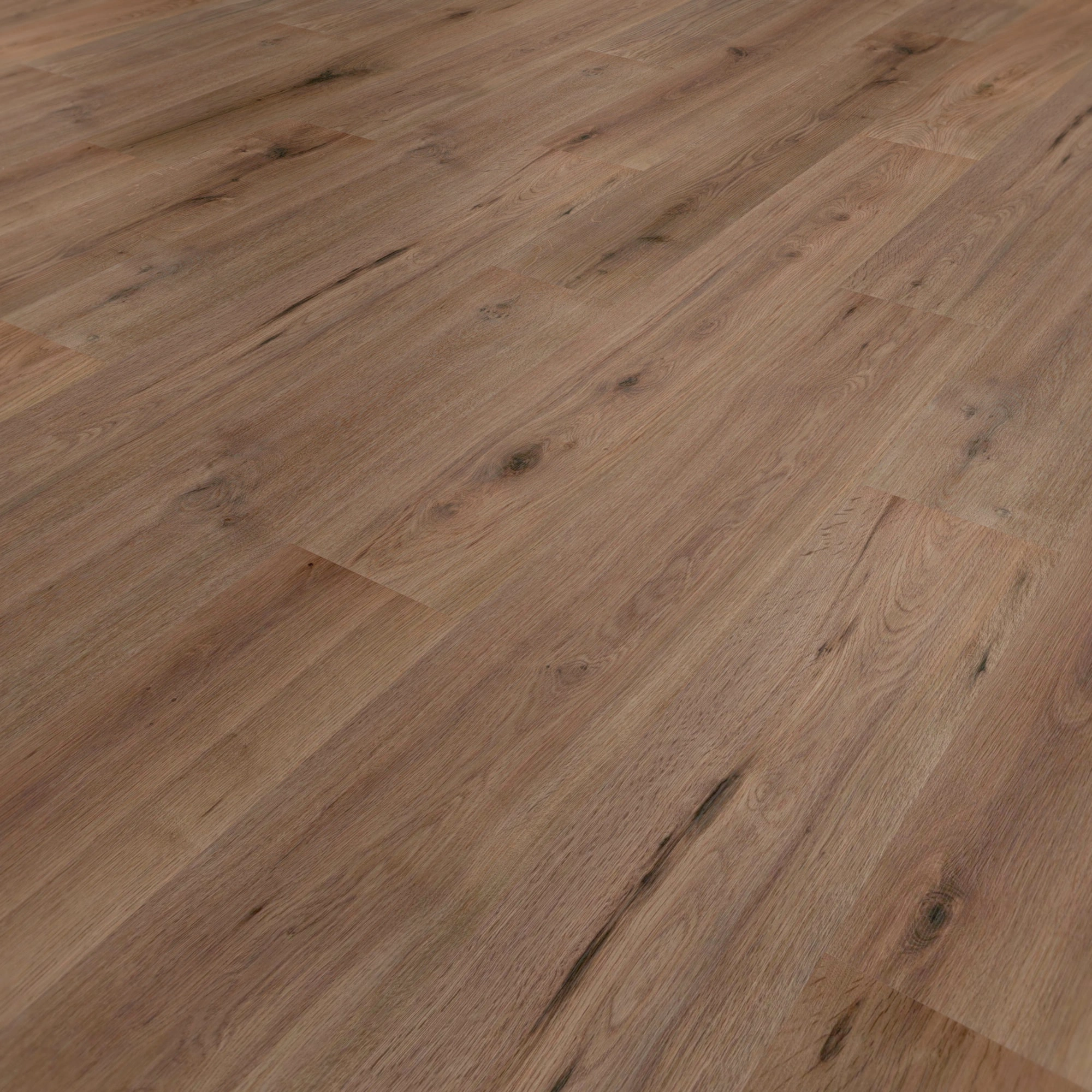 Perspektivische Ansicht - wineo Klebe-Bioboden PURLINE wineo 1000 wood L Strong Oak Cappuccino Perspektivische Ansicht - wineo PL303R