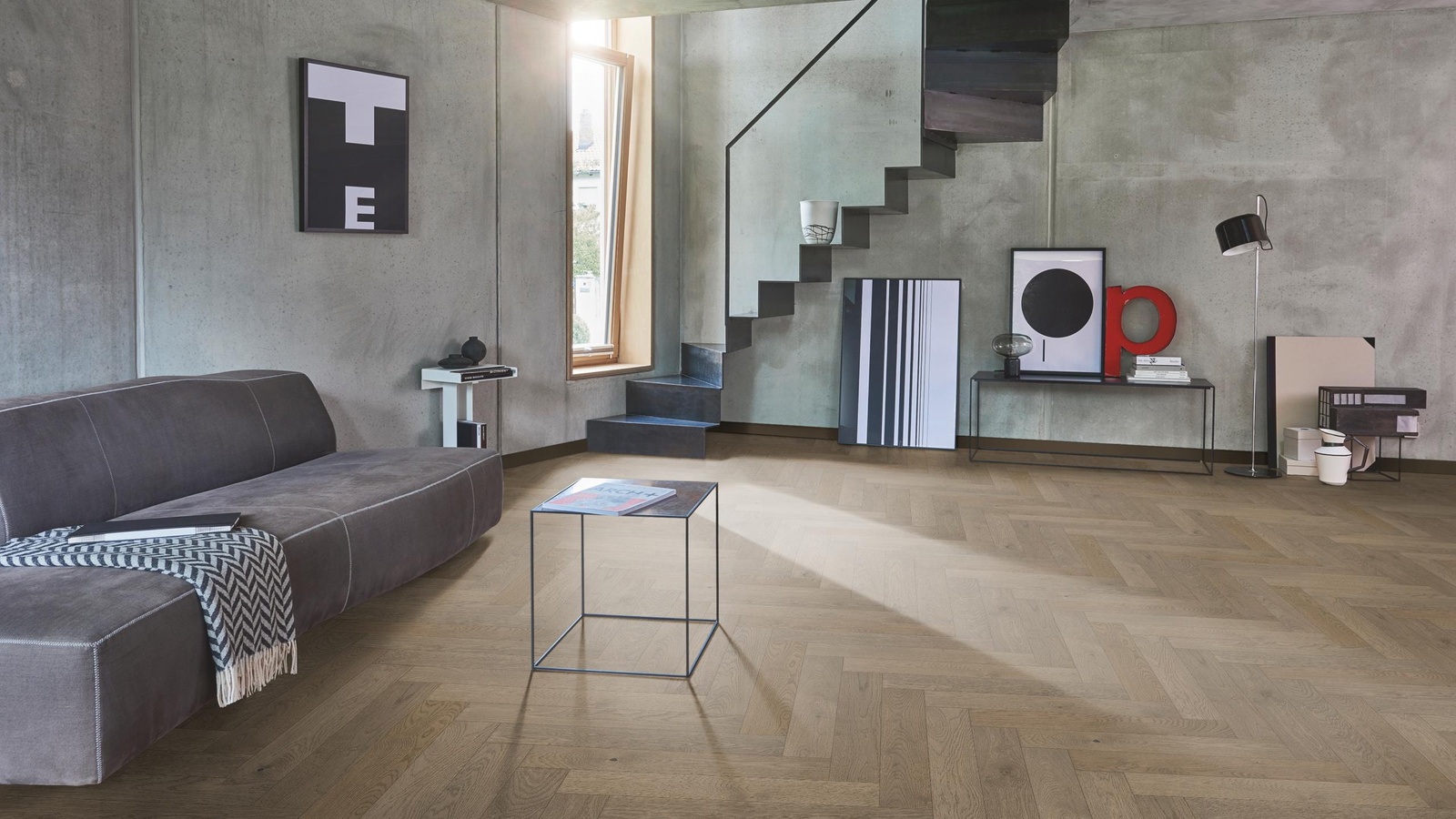 Milieubild Wohnzimmer im modernen Loft-Stil - Parador 1748885