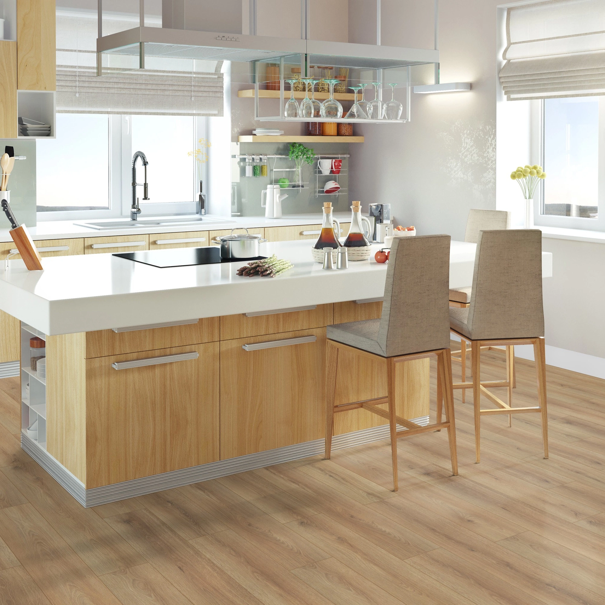 Friends by ter Hürne Laminat Eiche Aurelia 262 Linear-Geporte Struktur Friends by ter Hürne Laminat Eiche Aurelia 262 Linear-Geporte Struktur