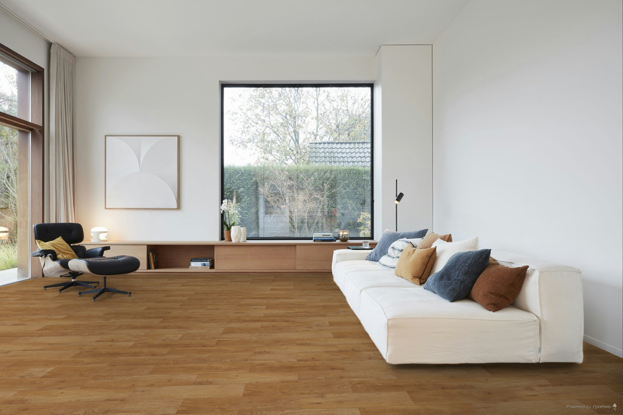 Milieubild Großräumiges Wohnzimmer mit Couch - BerryAlloc 60002268