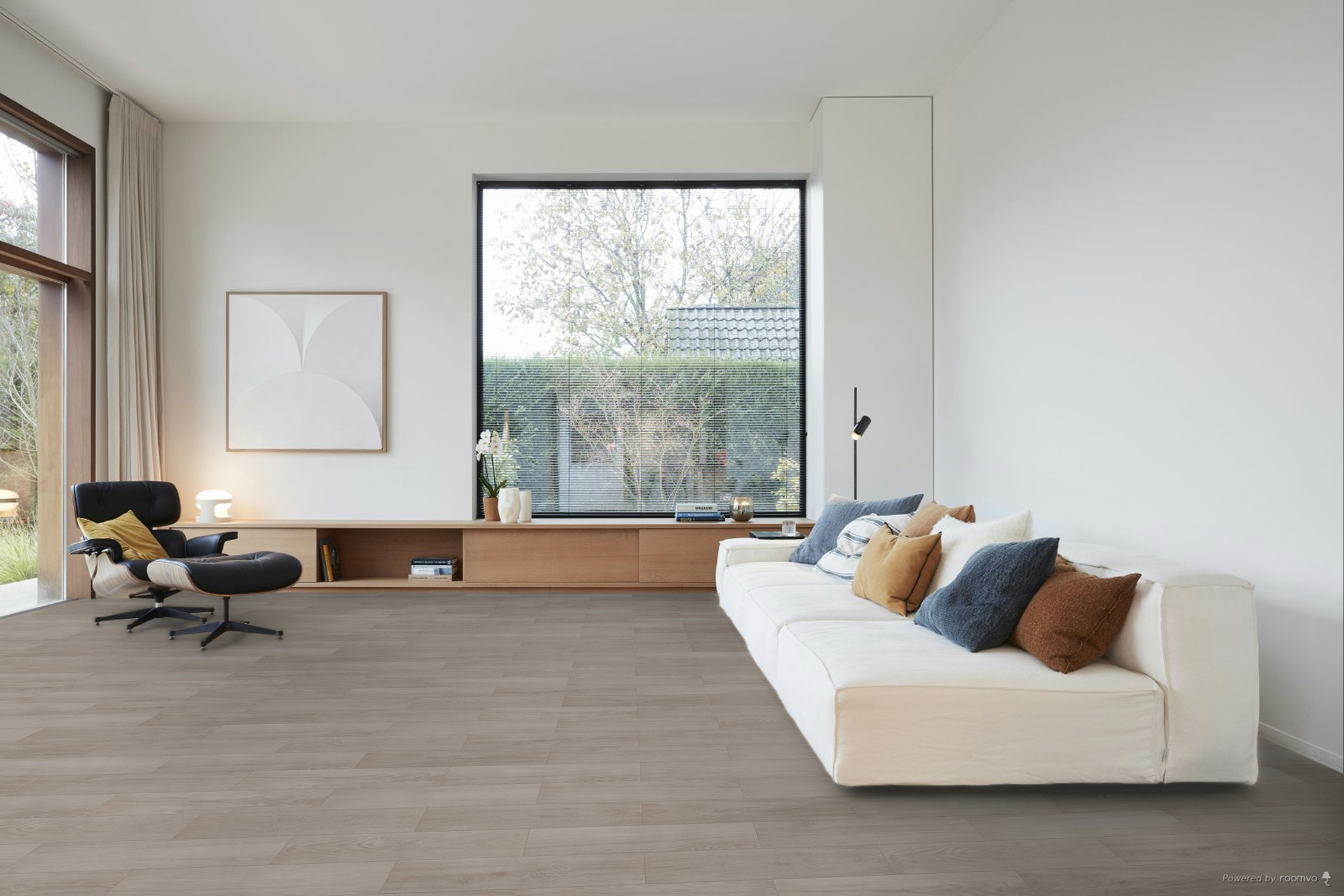 Milieubild Großräumiges Wohnzimmer mit Couch - BerryAlloc 60002265