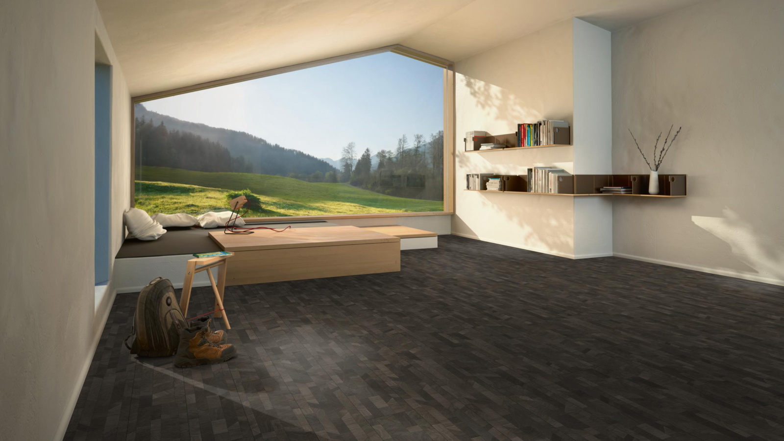 Milieubild Moderne Hütte mit Blick in die Natur - Parador 1744553